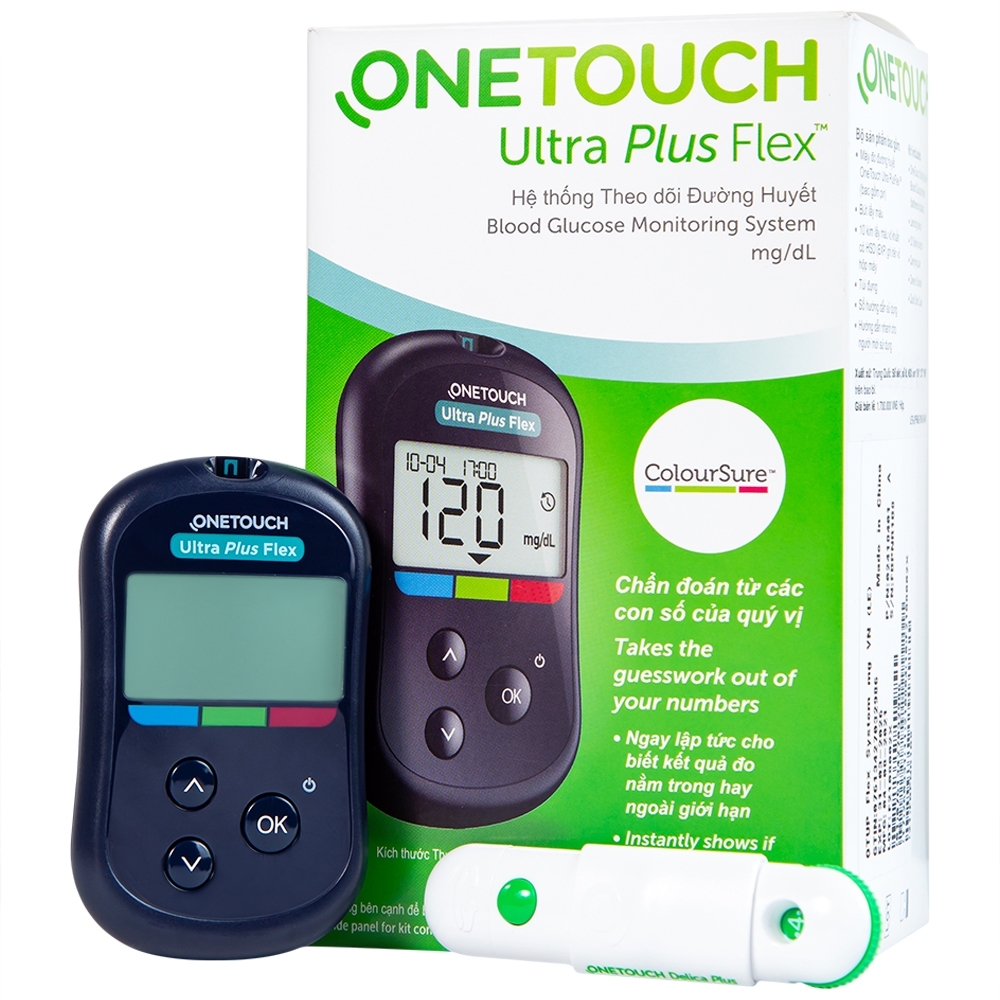 Hình ảnh Máy thử đường huyết Onetouch Ultra Plus Flex LifeScan (Mmol/l)