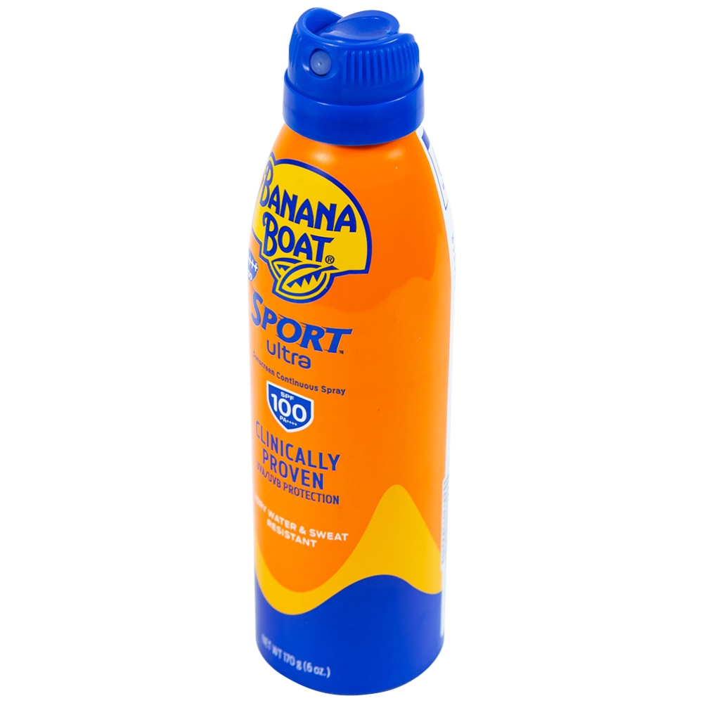 Hình ảnh Sữa chống nắng dạng xịt Banana Boat Sport Ultra Suncreen Continuos Spray SPF 100 PA++++ (170g)