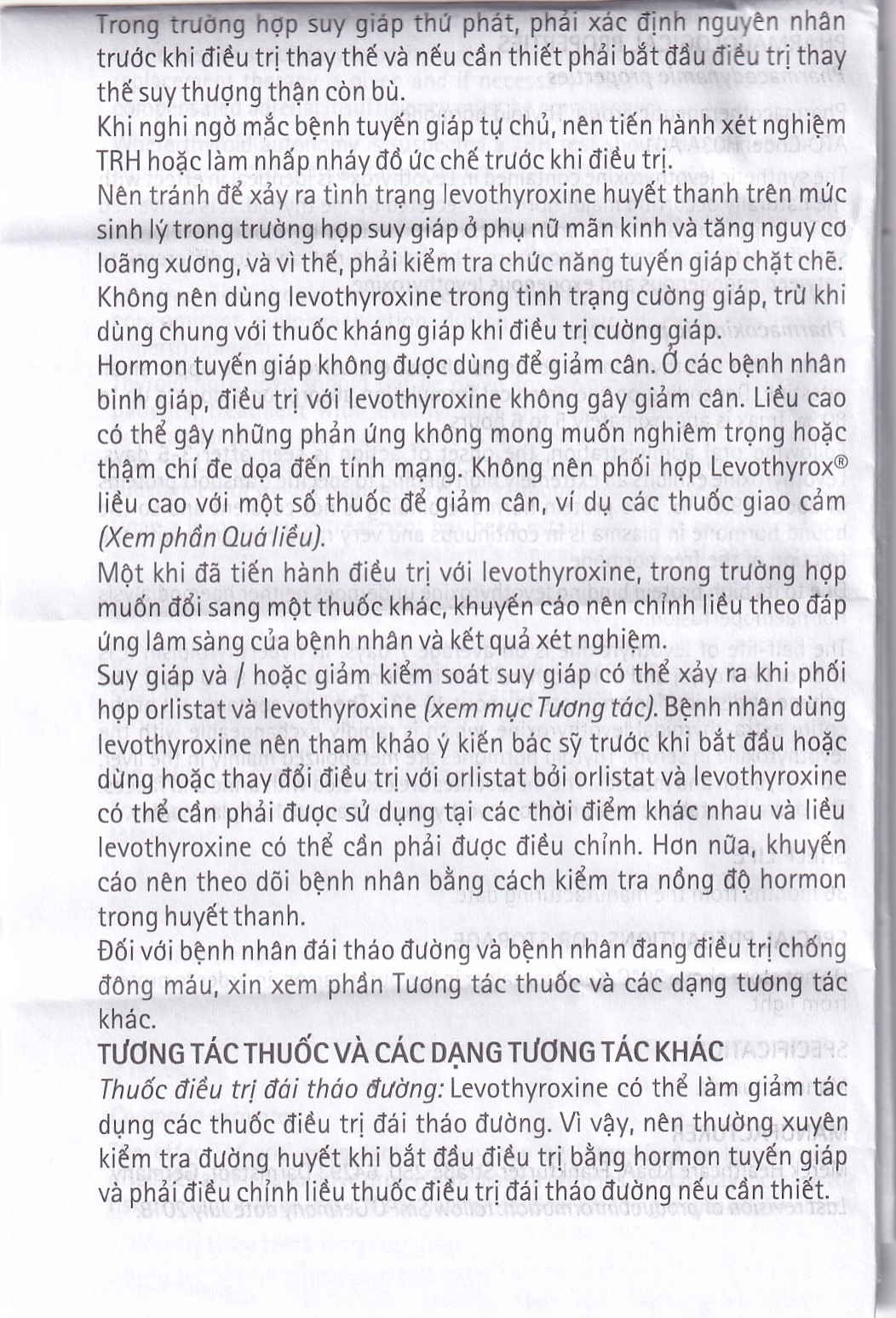 Hình ảnh Thuốc Levothyrox 100µg Merck điều trị bướu giáp, suy giáp, ung thư giáp (2 vỉ x 15 viên)