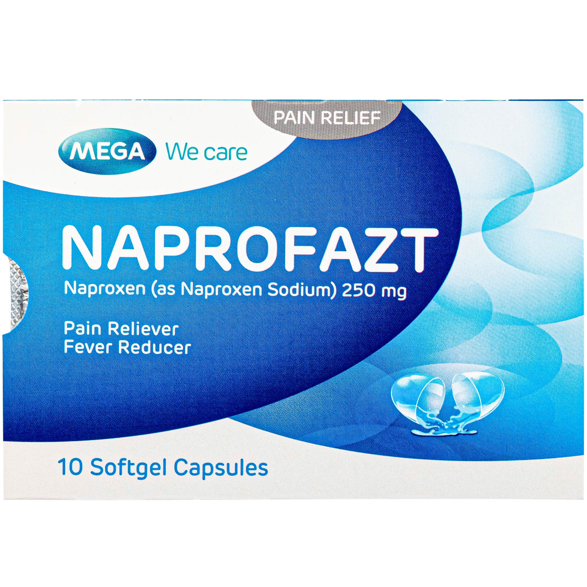 Hình ảnh Thuốc Naprofazt 250mg Chống viêm không steroid (5 vỉ x 10 viên)