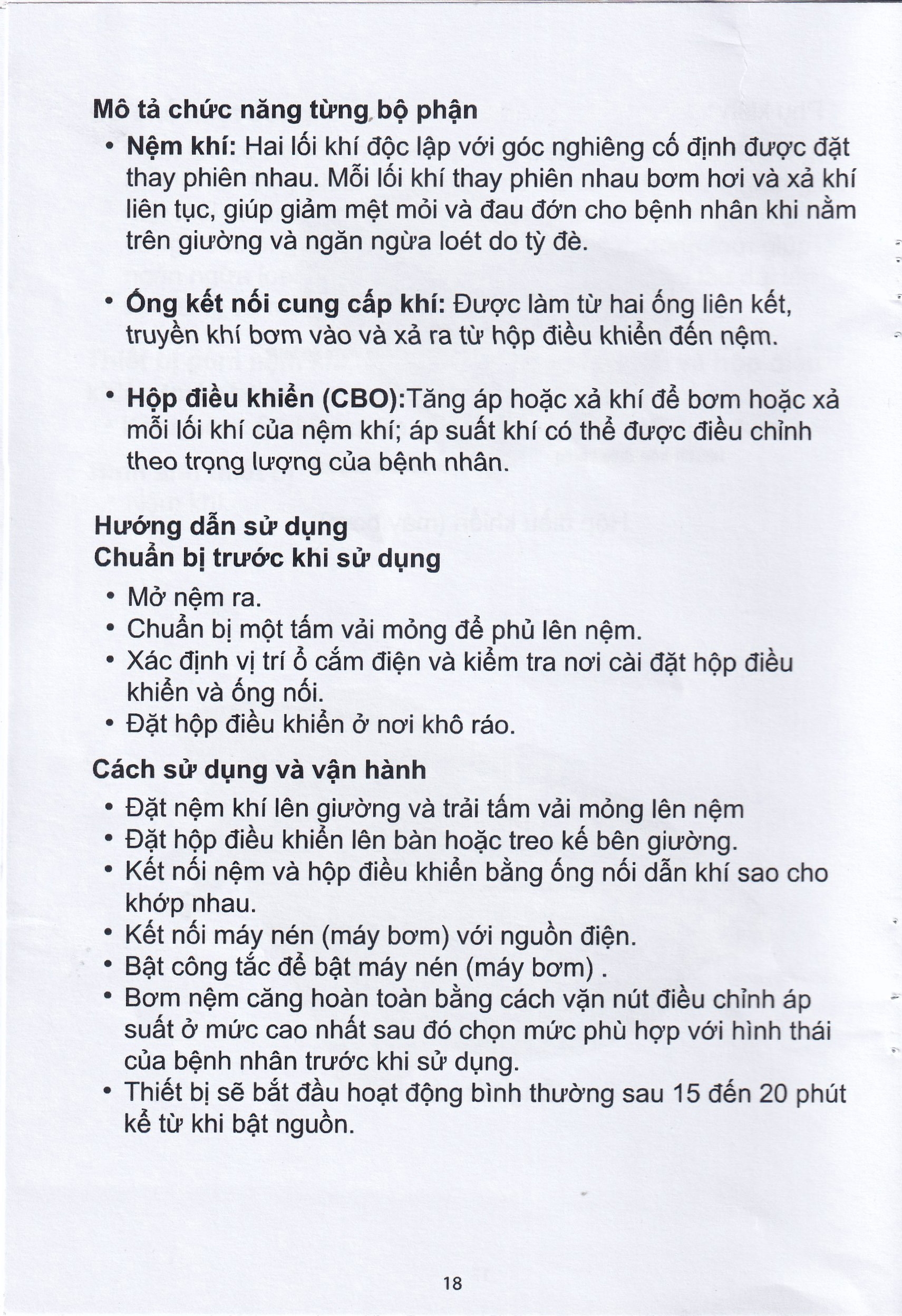Hình ảnh Nệm chống loét YH Medical Model 0103A (Hàn Quốc) giúp ngăn ngừa và hỗ trợ điều trị loét do tì đè