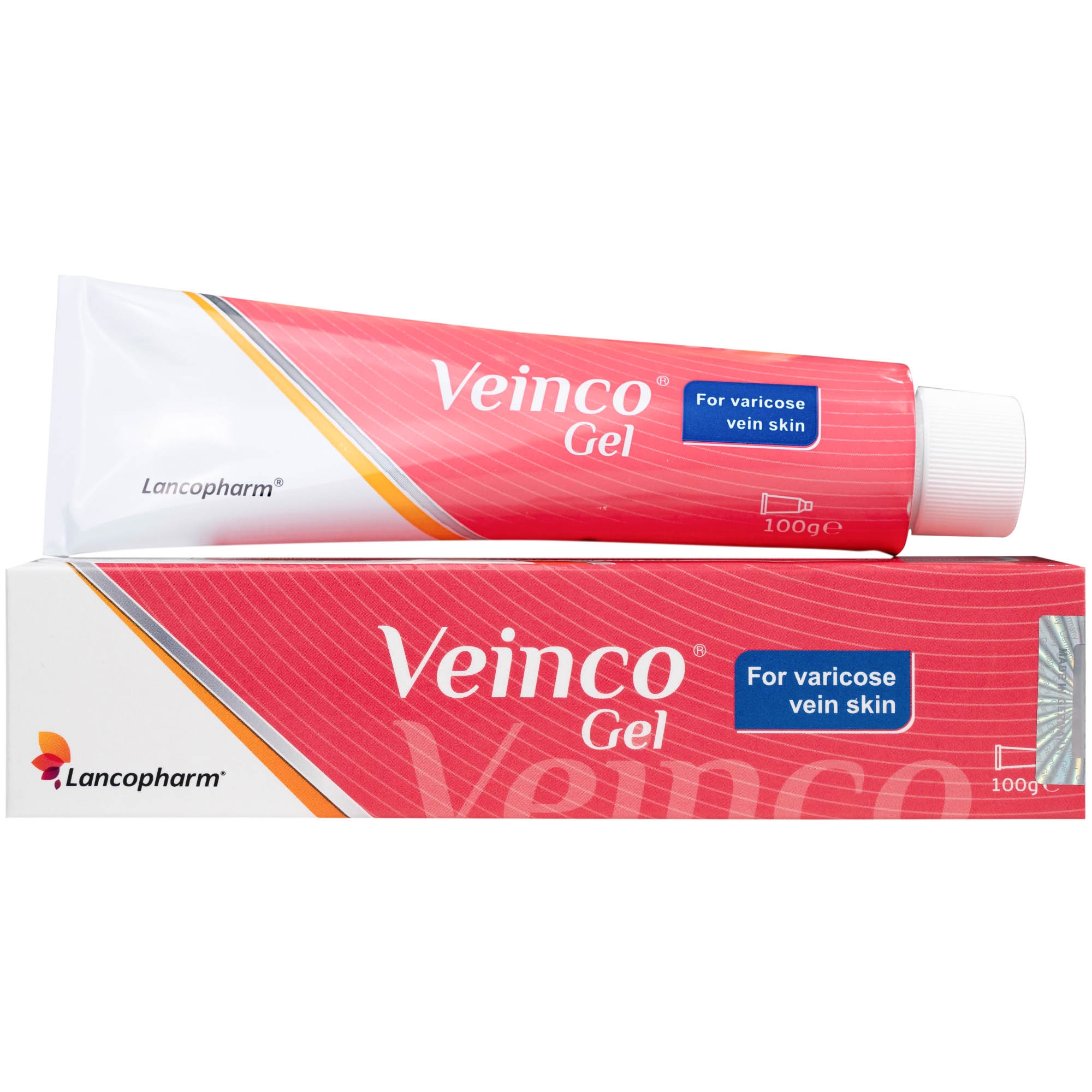 Hình ảnh Gel bôi ngừa giãn tĩnh mạch Veinco Lancopharm hộp 100g