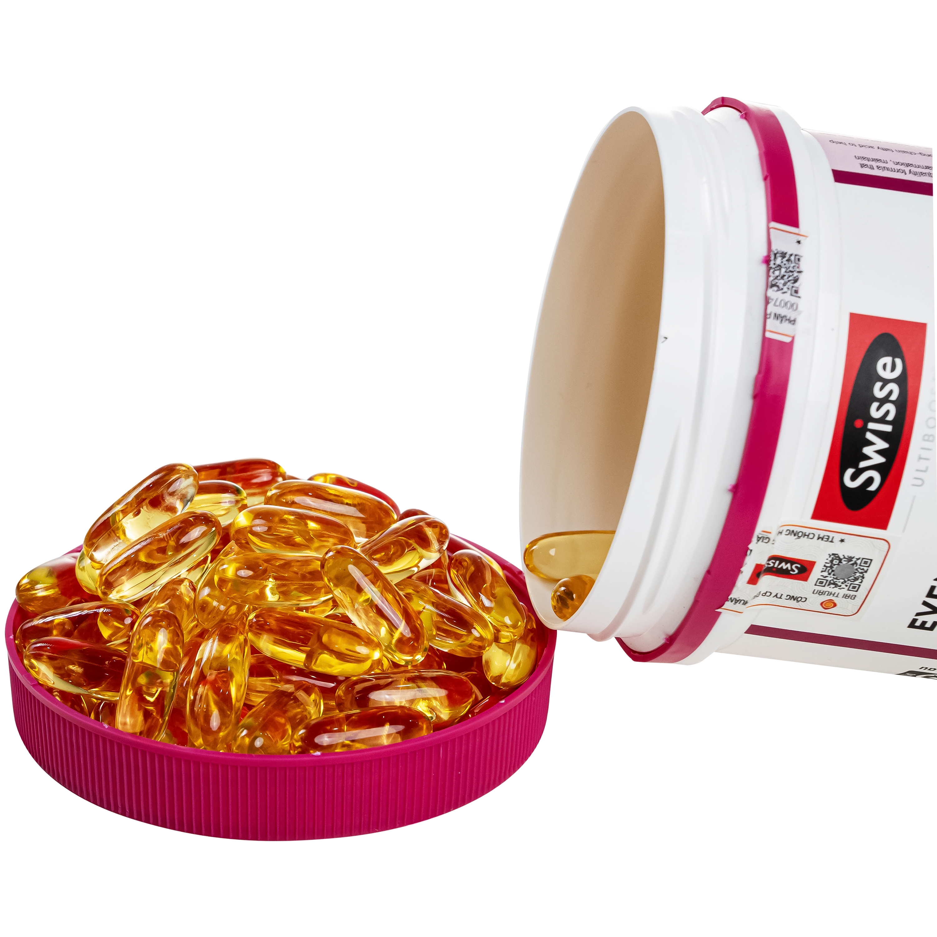 Hình ảnh Viên uống hỗ trợ giảm triệu chứng tiền kinh nguyệt Evening Primrose Oil Swisse (200 viên)