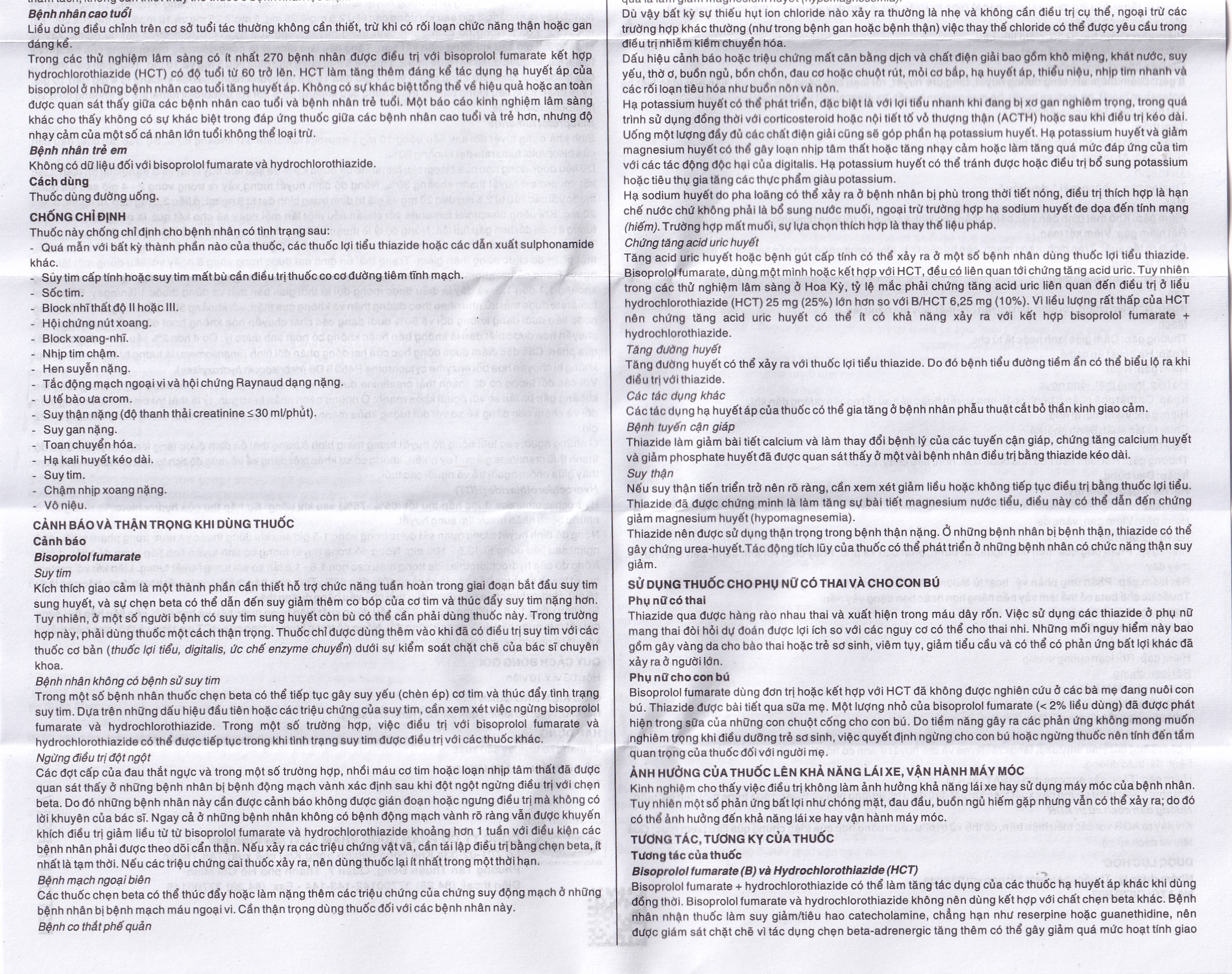 Hình ảnh Thuốc Savi Prolol Plus HCT 5/6.25 kiểm soát tình trạng tăng huyết áp (3 vỉ x 10 viên)