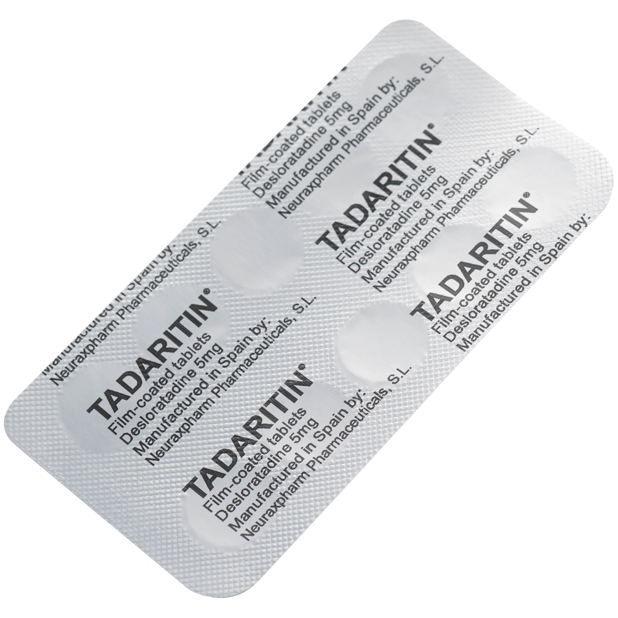 Hình ảnh Thuốc Tadaritin 5mg Anvo Giảm viêm mũi dị ứng, mày đay (12 vỉ x 10 viên)