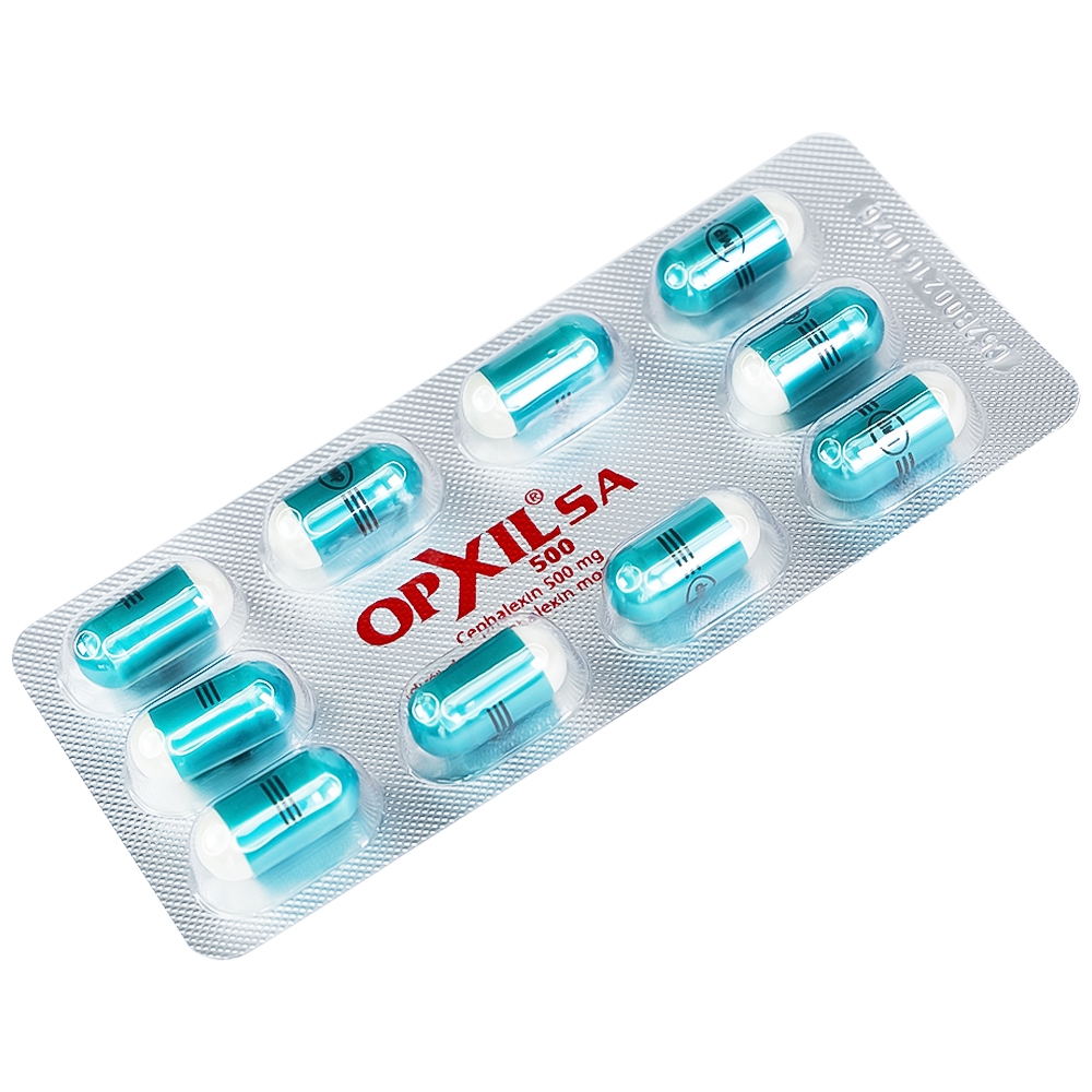 Hình ảnh Thuốc OPXIL SA 500 Imexpharm điều trị các nhiễm khuẩn do các vi khuẩn nhạy cảm (10 vỉ x 10 viên)