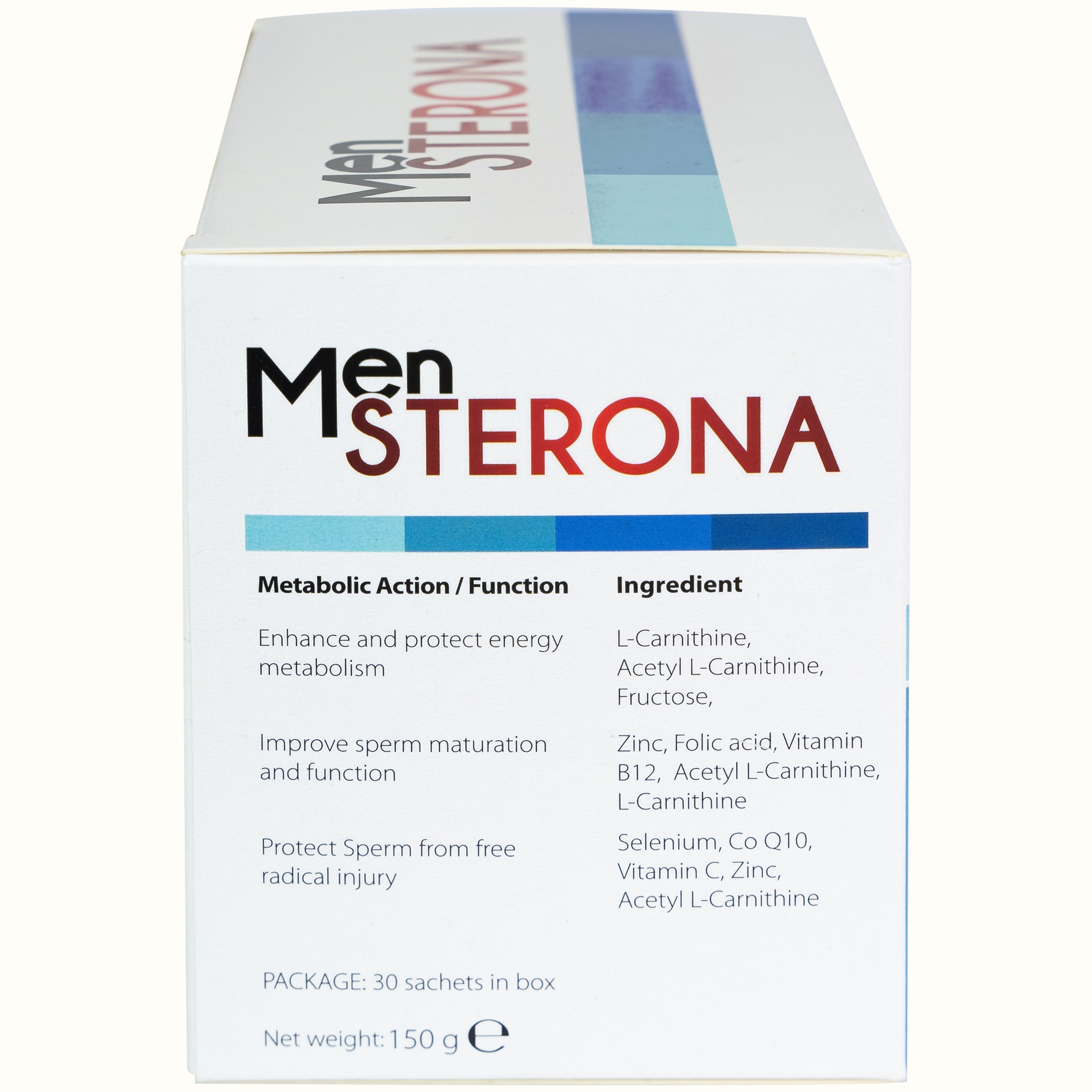 Hình ảnh Bột hòa tan Men Sterona hỗ trợ tăng chất lượng tinh trùng (30 gói)