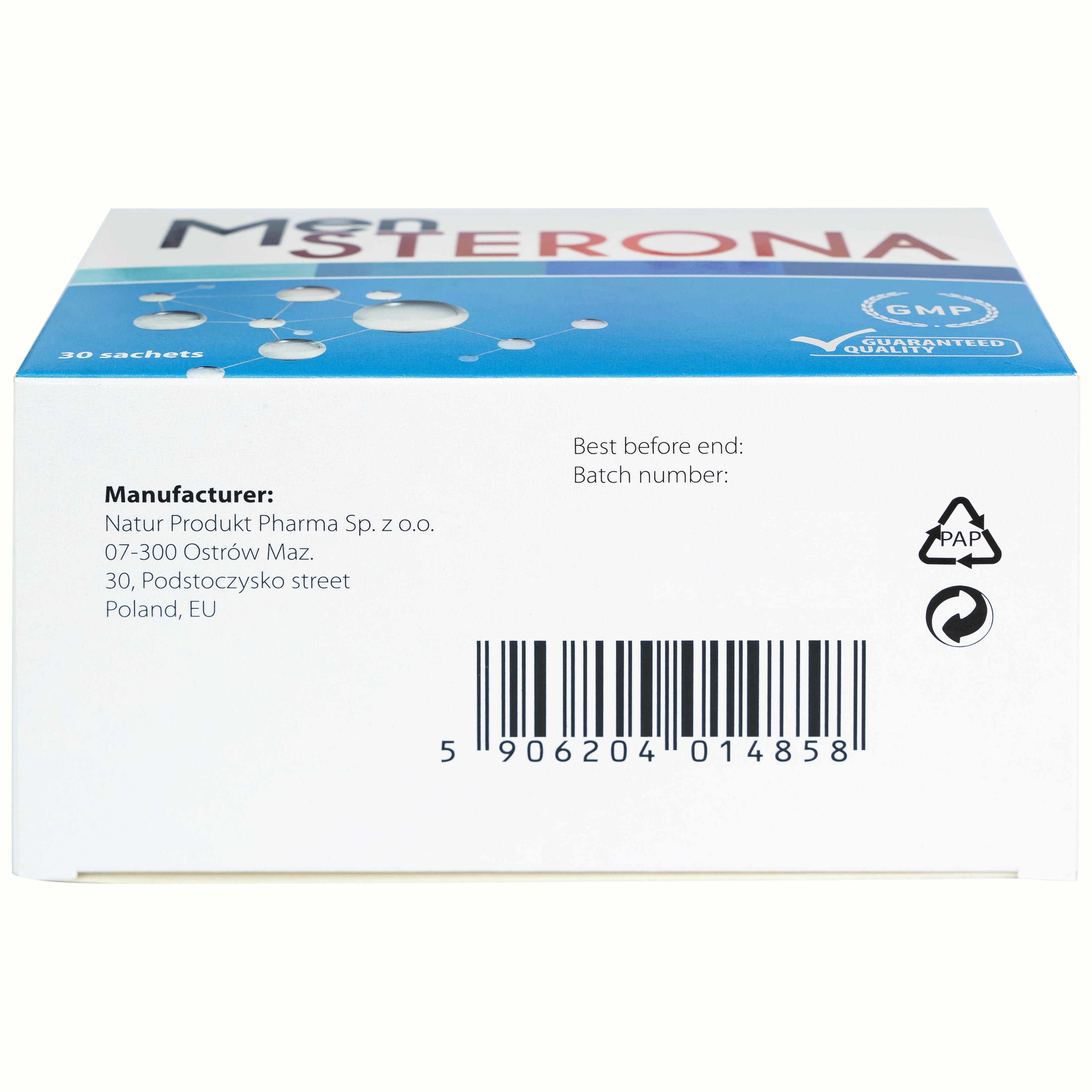 Hình ảnh Bột hòa tan Men Sterona hỗ trợ tăng chất lượng tinh trùng (30 gói)