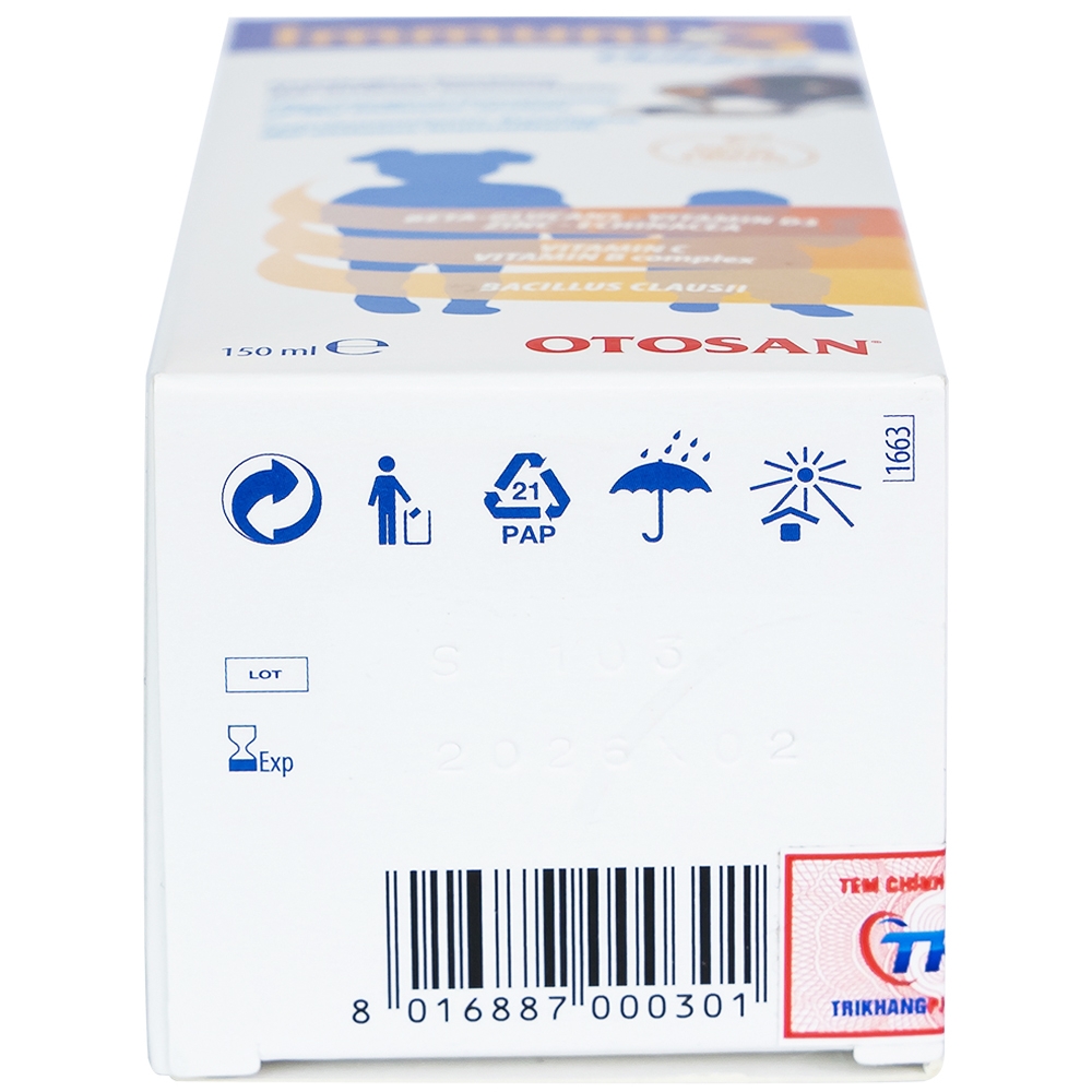 Hình ảnh Siro Immunix3 Children 150ml Otosan hỗ trợ tăng cường đề kháng, tăng cường sức khỏe