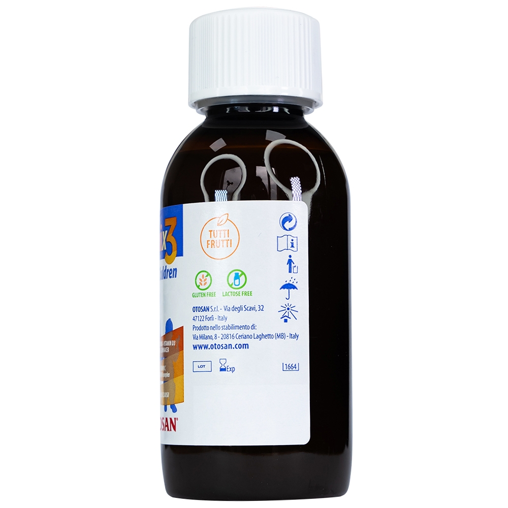 Hình ảnh Siro Immunix3 Children 150ml Otosan hỗ trợ tăng cường đề kháng, tăng cường sức khỏe