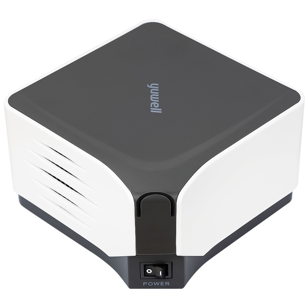 Hình ảnh Máy xông khí dung nén khí Yuwell 403M chuyển thuốc dạng dung dịch thành sương mù cho niêm mạc hô hấp