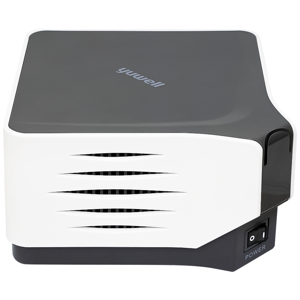 Hình ảnh Máy xông khí dung nén khí Yuwell 403M chuyển thuốc dạng dung dịch thành sương mù cho niêm mạc hô hấp