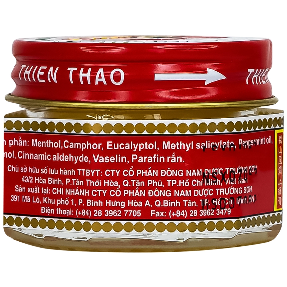 Hình ảnh Dầu Cù Là Phong Thấp Chỉ Thống Cao Thiên Thảo 30g Trường Sơn giảm đau thần kinh tọa, phong thấp, đau khớp (12 lọ)