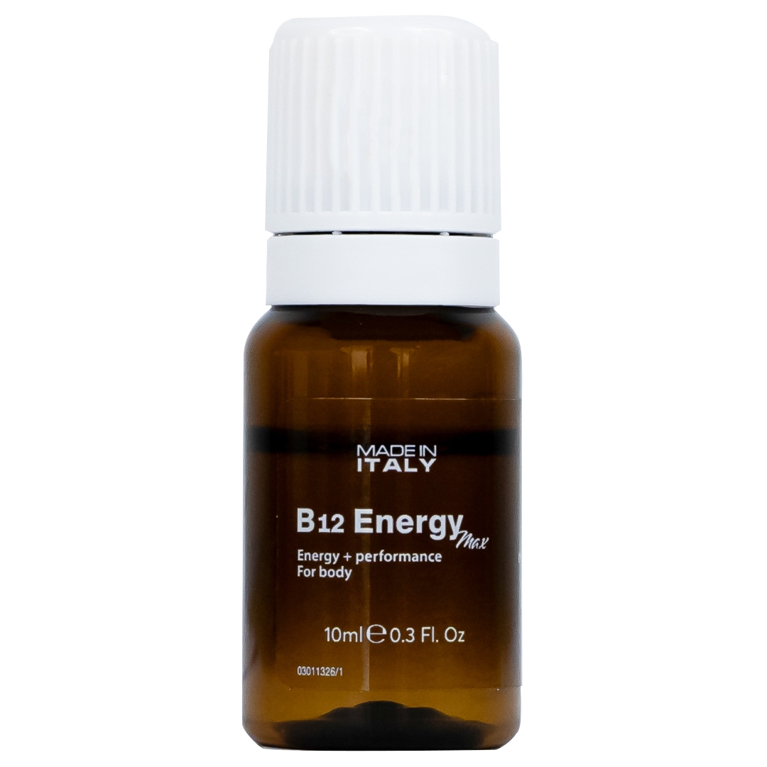 Hình ảnh Dung dịch uống B12 Energy Max Italy bổ sung acid amin và vitamin B12 cho cơ thể (10 lọ x 10ml)