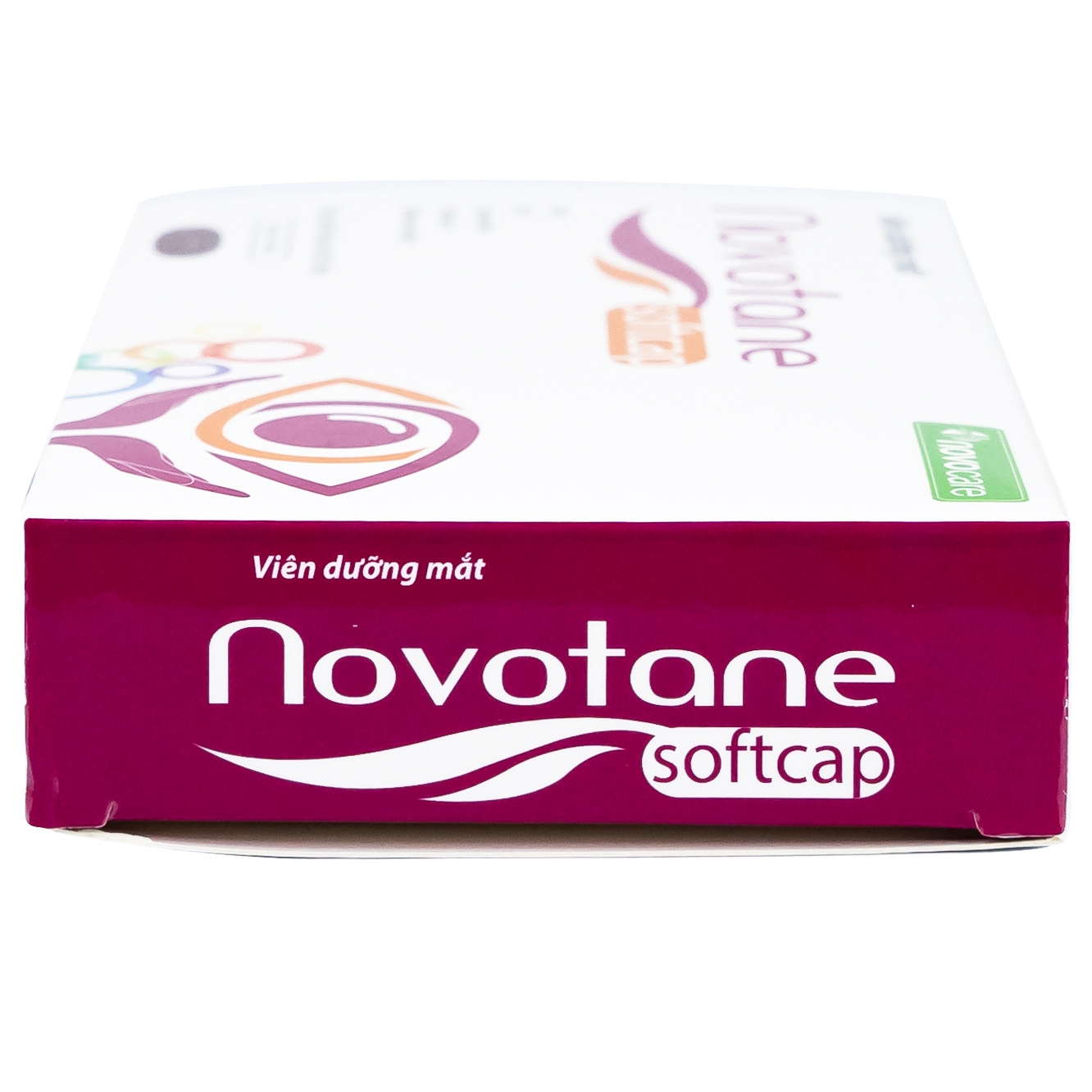 Hình ảnh Viên uống Novotane Softcap Novocare bổ sung các thành phần dưỡng chất cho mắt DHA, EPA, Vitamin A (2 vỉ x 15 viên)