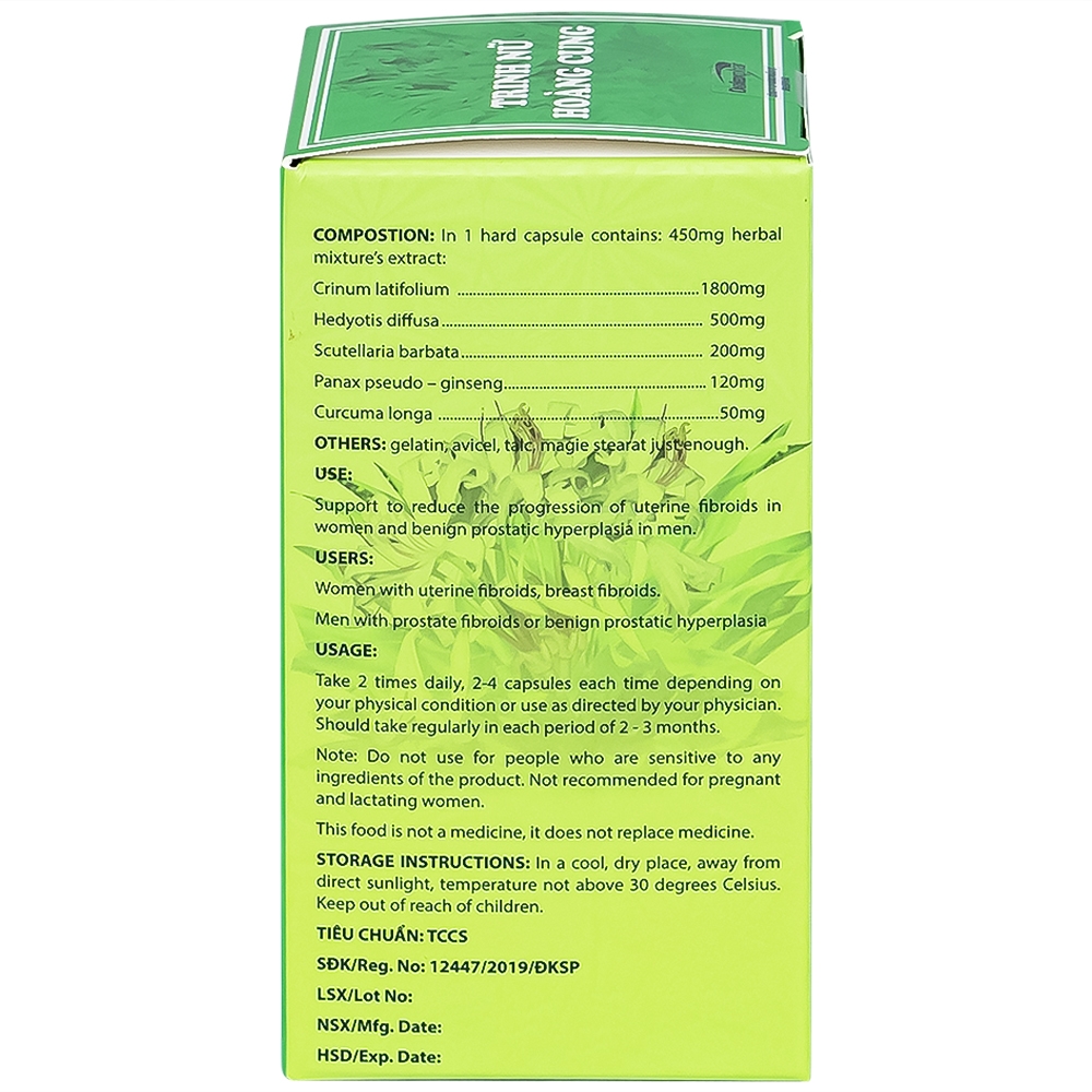 Hình ảnh Viên uống Trinh Nữ Hoàng Cung Dolexphar hỗ trợ giảm sự tiến triển của u xơ tử cung (60 viên)