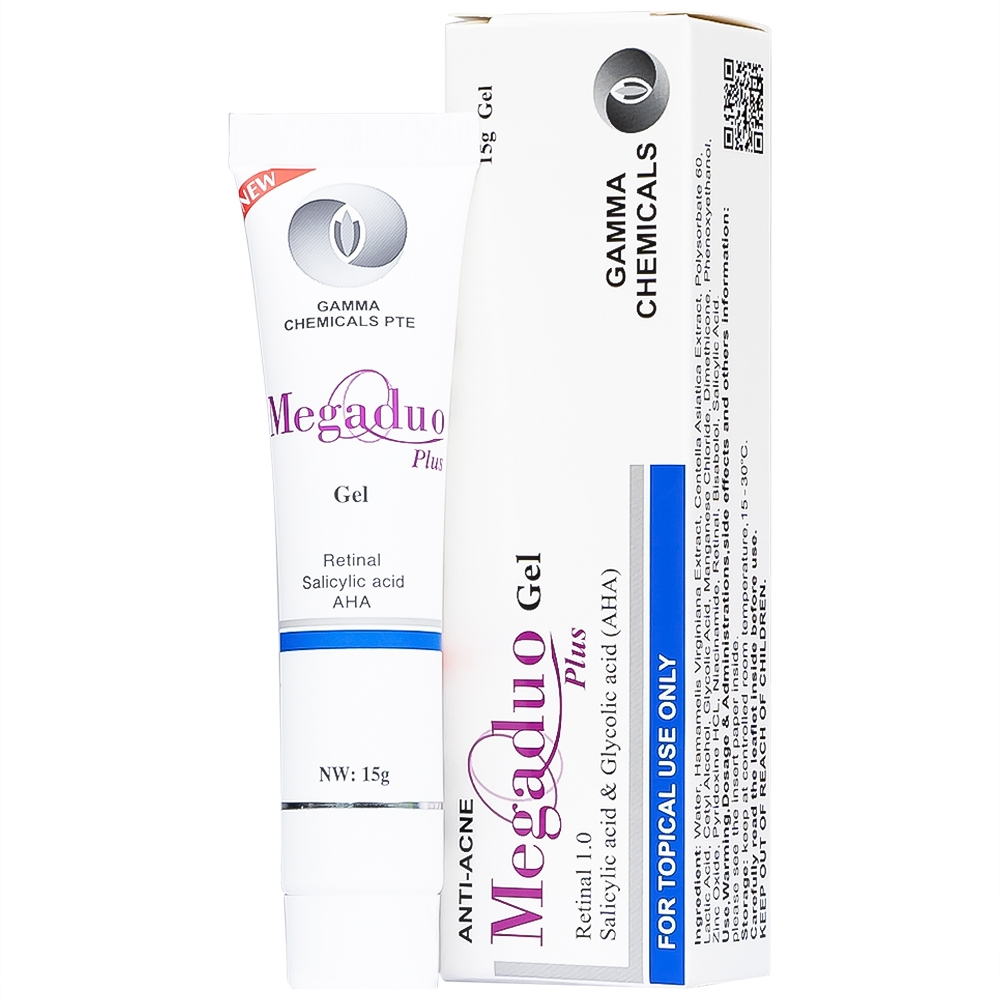 Hình ảnh Gel Megaduo Plus giúp ngừa mụn trứng cá, ngừa thâm, dưỡng da (15g)