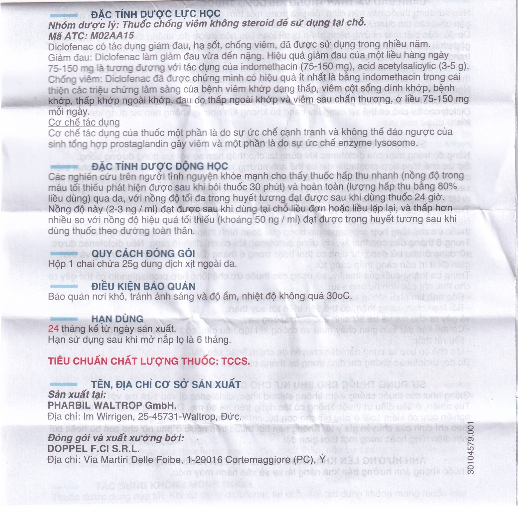 Hình ảnh Thuốc giảm đau Traulen 4% OP Pharma dạng xịt hỗ trợ điều trị tại chỗ đau và viêm do thấp khớp (25g)