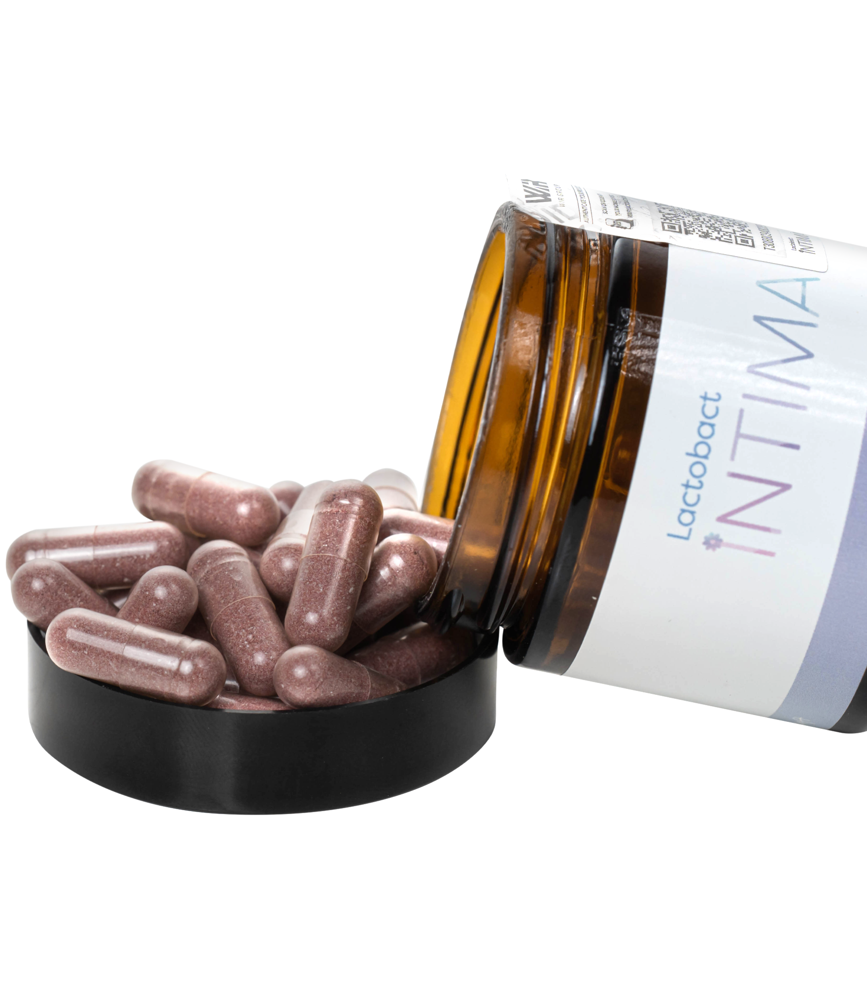 Hình ảnh Viên uống bổ sung lợi khuẩn, D-mannose, việt quất cho phụ nữ Lactobact Intima (30 viên)