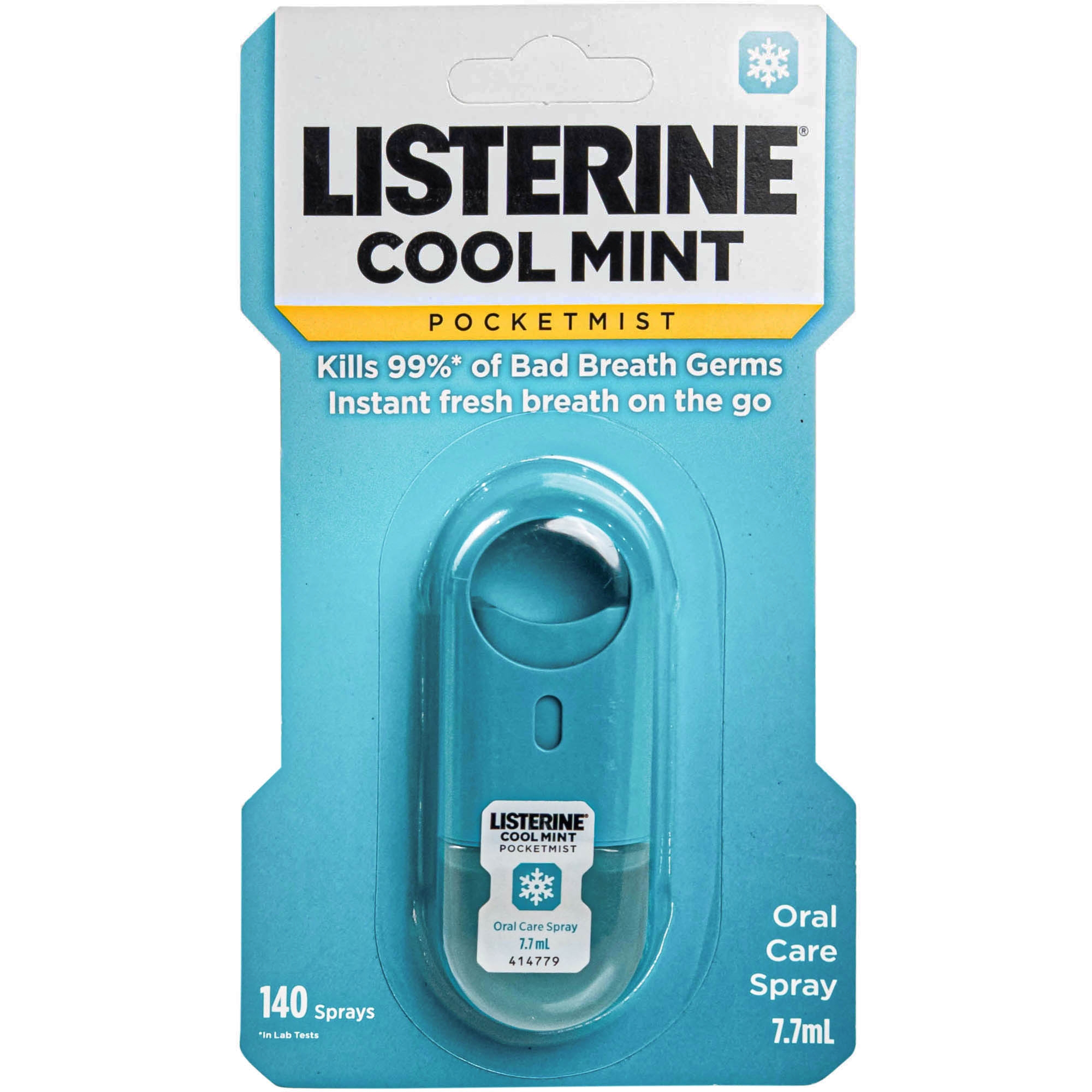 Hình ảnh Xịt thơm miệng Listerine Coolmint Pocketmist 7.7ml