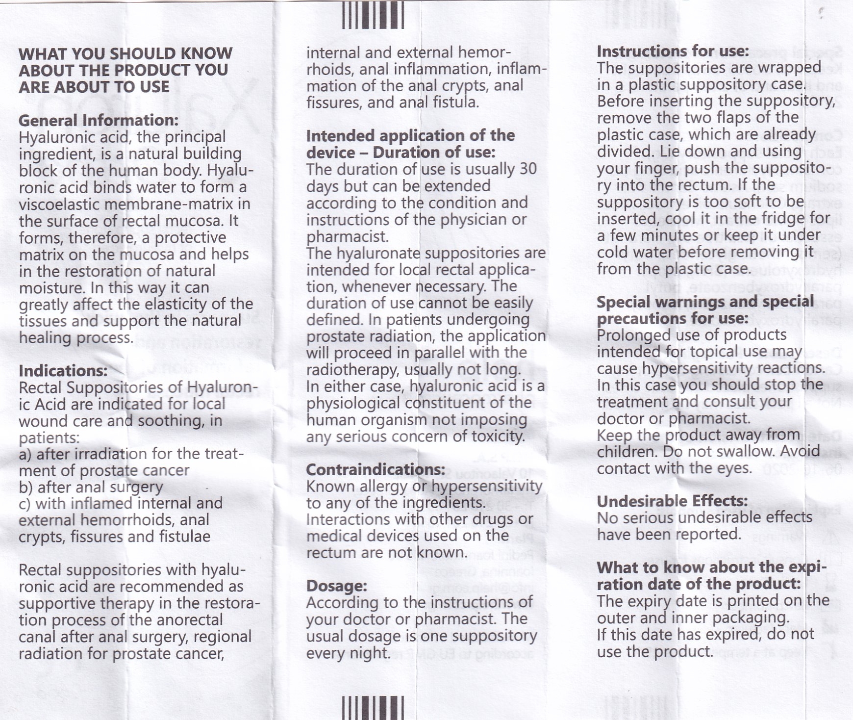 Hình ảnh Viên đặt trực tràng Xaluron Ortho 5mg Help chăm sóc và hỗ trợ làm lành vết thương (10 viên)
