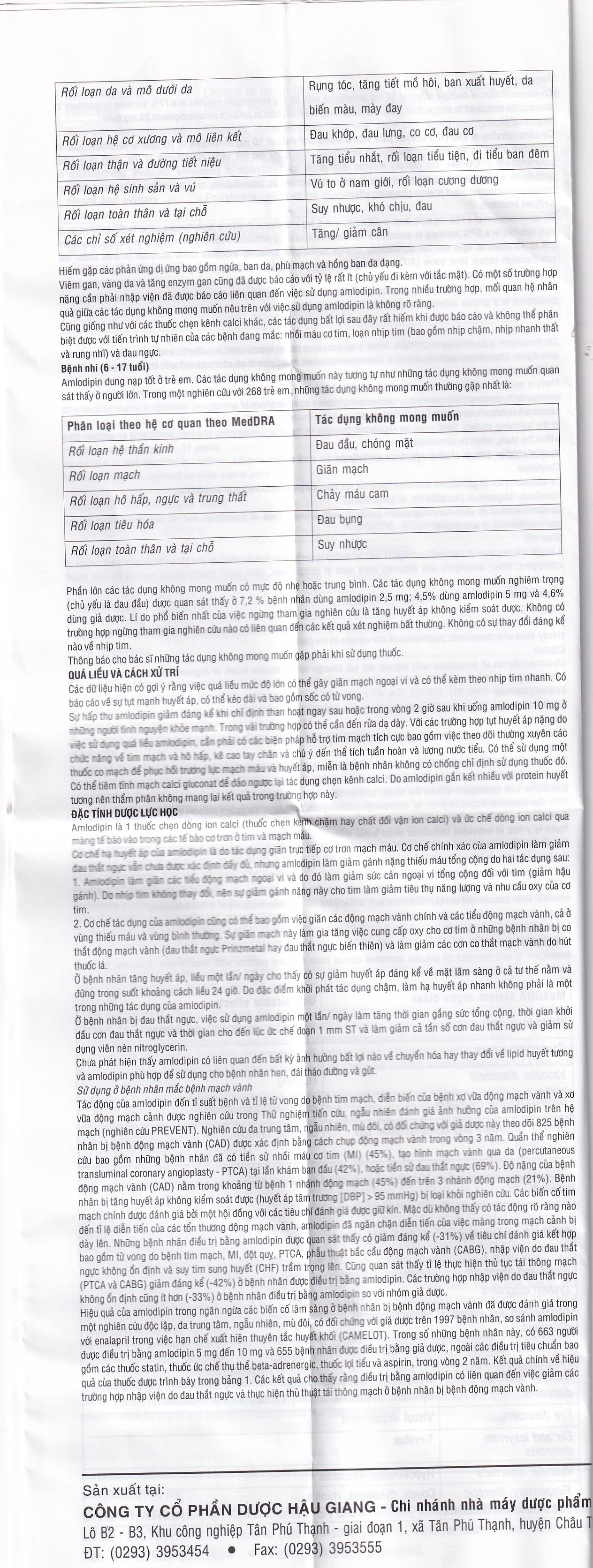 Hình ảnh Thuốc Apitim 5 DHG điều trị tăng huyết áp (3 vỉ x 10 viên)