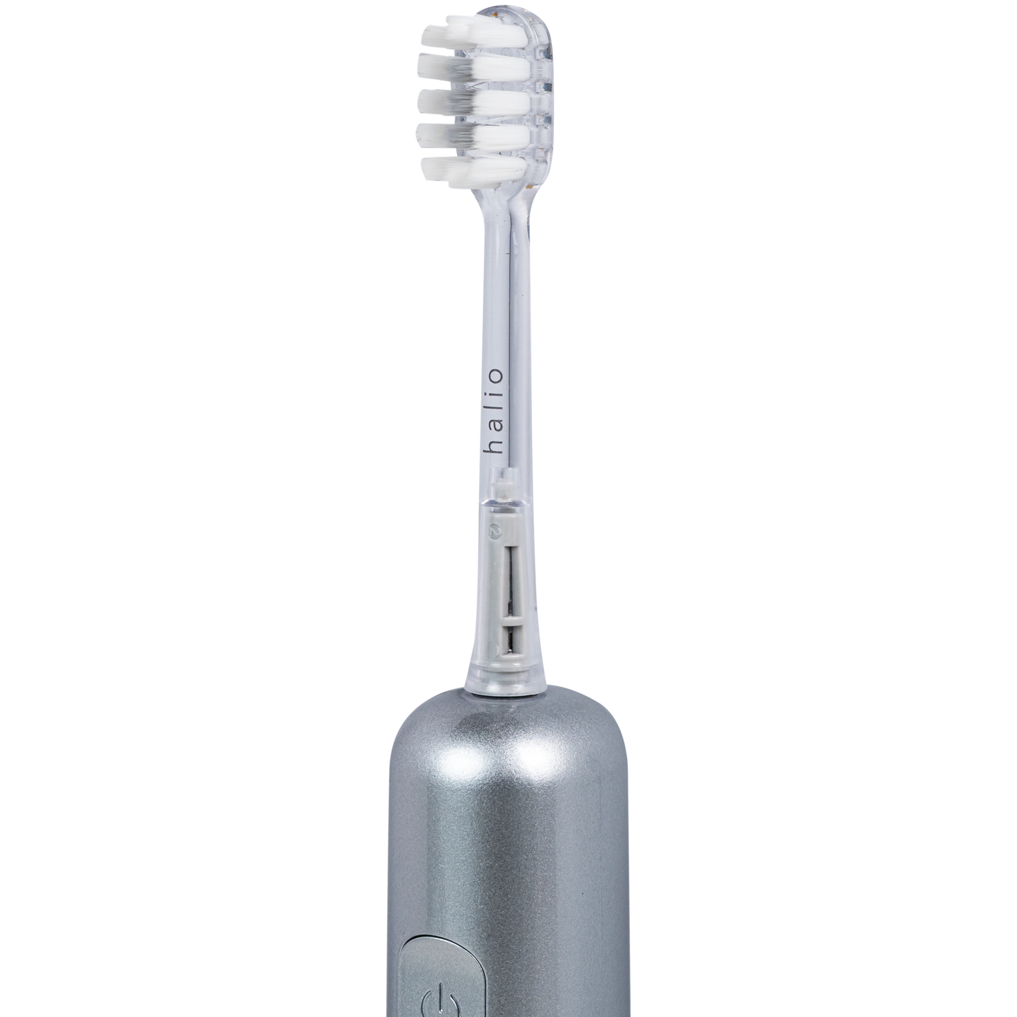 Hình ảnh Bàn chải điện công nghệ chuyển động kép halio wave sonic electric toothbrush - silver frost (màu xám)
