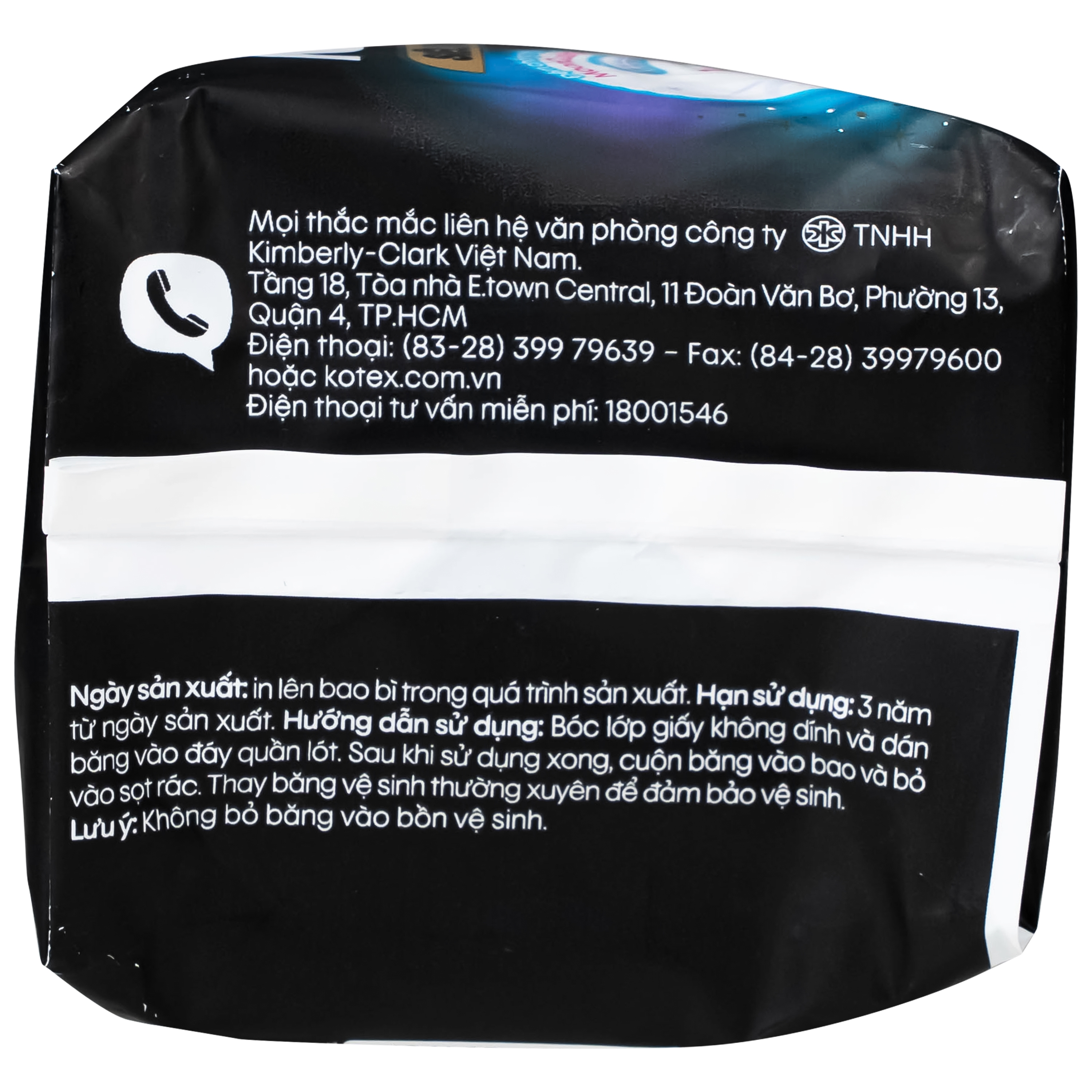 Hình ảnh Băng vệ sinh Kotex siêu ban đêm 35cm (gói 8+1miếng)