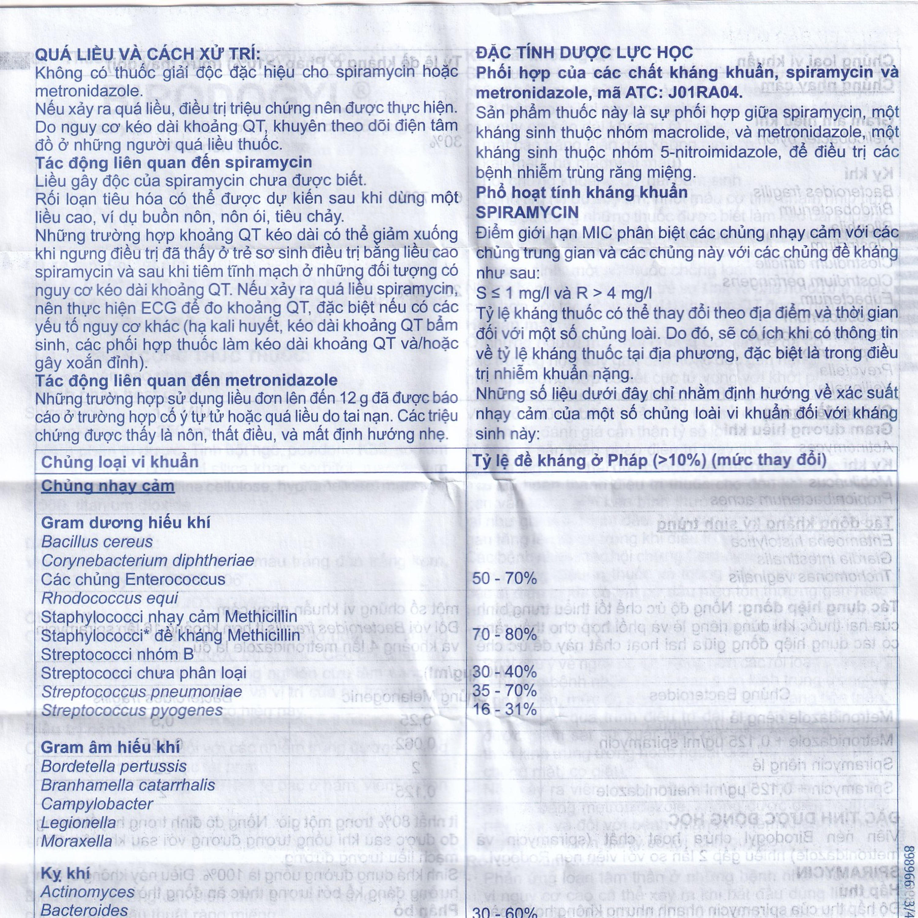 Hình ảnh Thuốc Birodogyl 250mg Sanofi điều trị nhiễm trùng đường miệng cấp tính và mạn tính (1 vỉ x 10 viên)