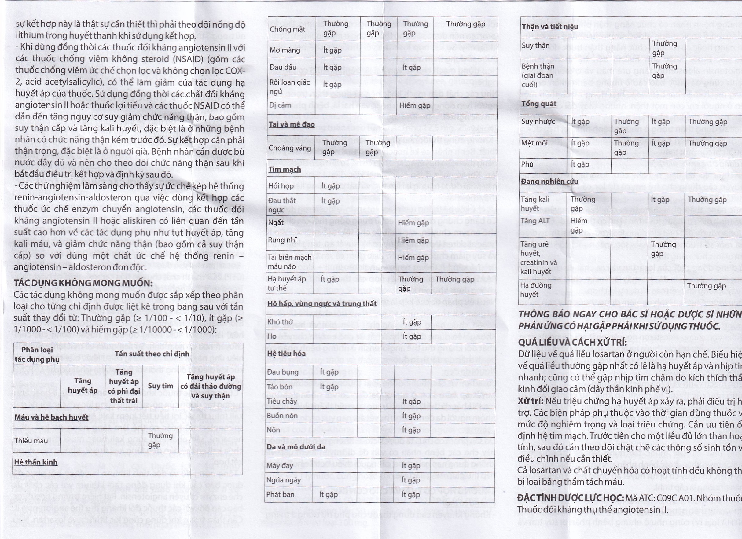 Hình ảnh Thuốc Bivitanpo 100 BV điều trị tăng huyết áp mức độ nhẹ và vừa (3 vỉ x 10 viên)