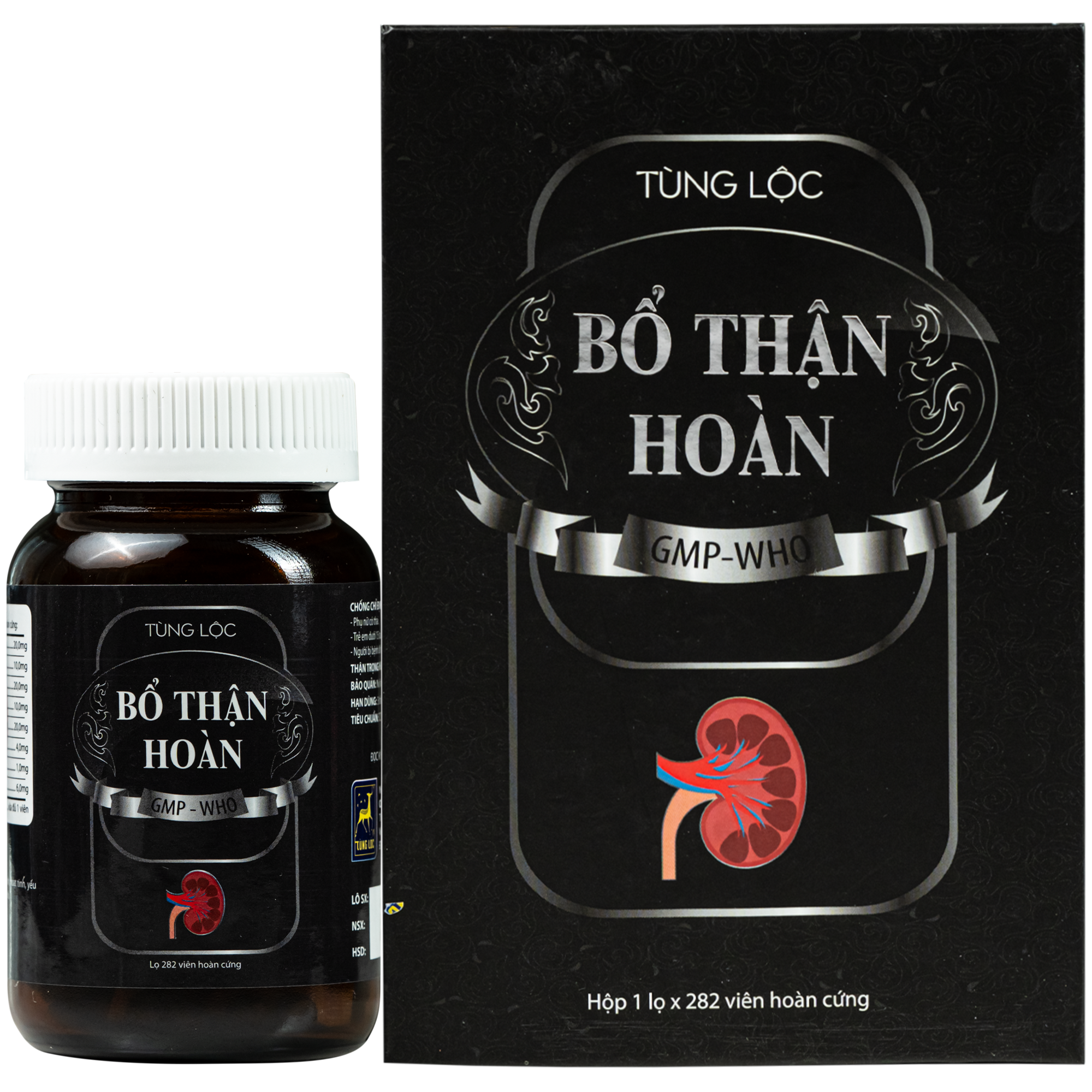 Hình ảnh Thuốc Bổ thận hoàn Tùng lộc chữa các chứng do thận hư gây ra: Di tinh, mộng tinh, hoạt tinh, yếu sinh lý, đau lưng, mỏi gối, cơ thể mệt mỏi (Hộp 282 viên)