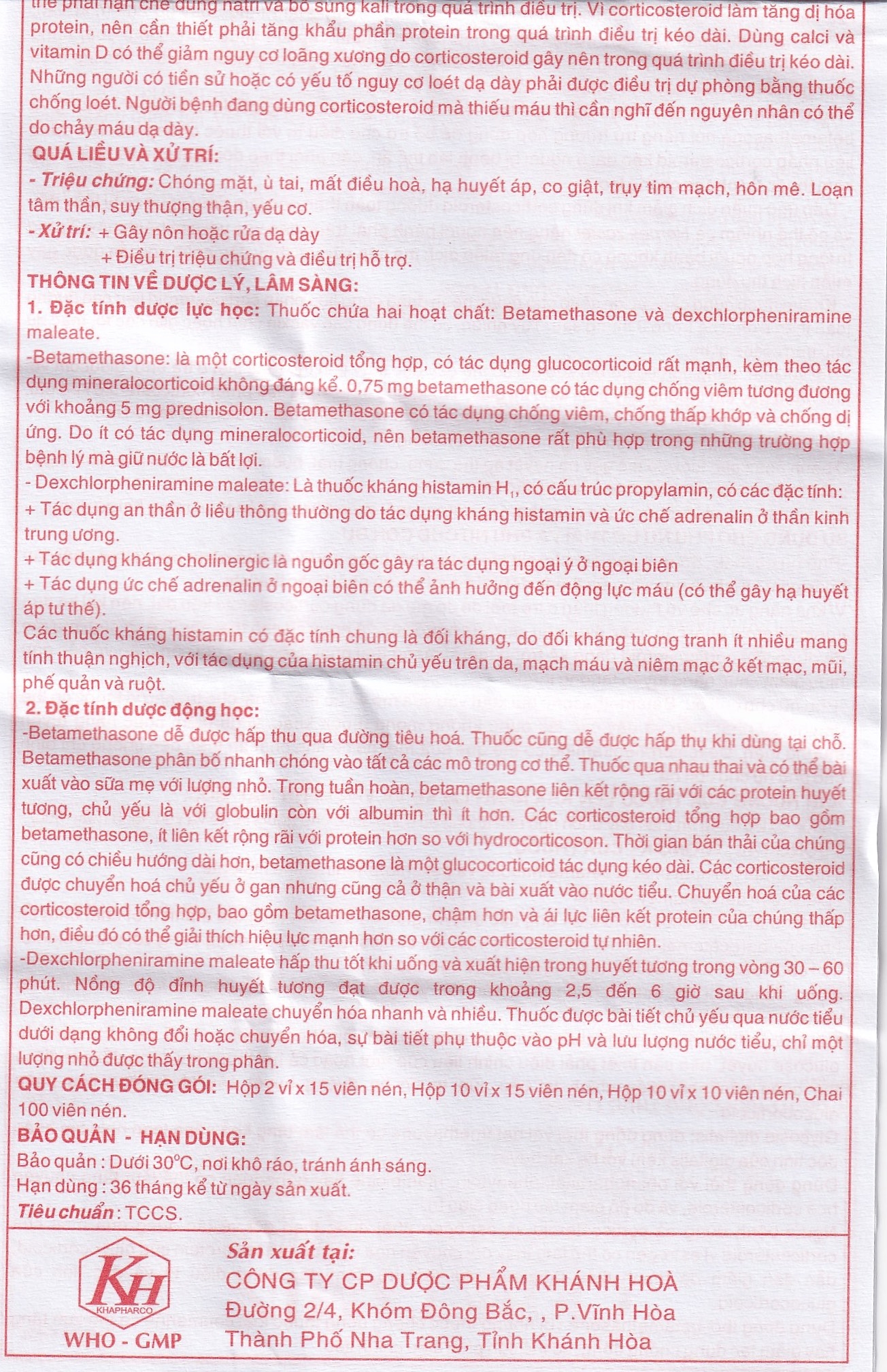 Hình ảnh Thuốc Cedetamin Khapharco điều trị viêm mũi dị ứng, mày đay (2 vỉ x 15 viên)