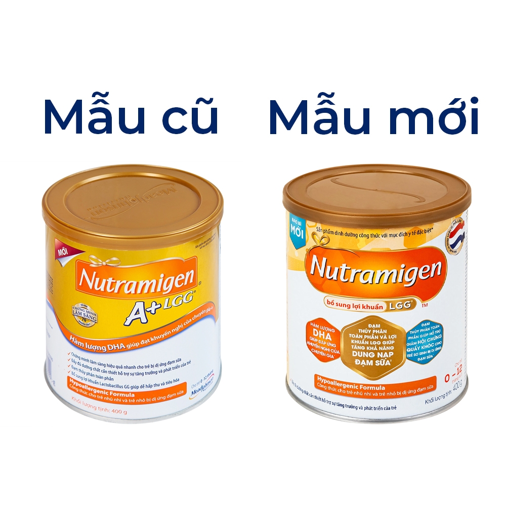 Hình ảnh Sữa Nutramigen A+ LGG Mead Johnson bổ sung dinh dưỡng cho trẻ dị ứng với đạm sữa (400g)