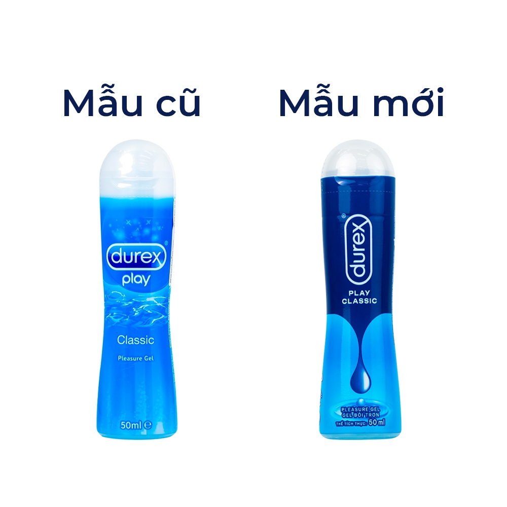 Hình ảnh Gel bôi trơn Durex Play Classic giảm triệu chứng khô âm đạo khi quan hệ (50ml)