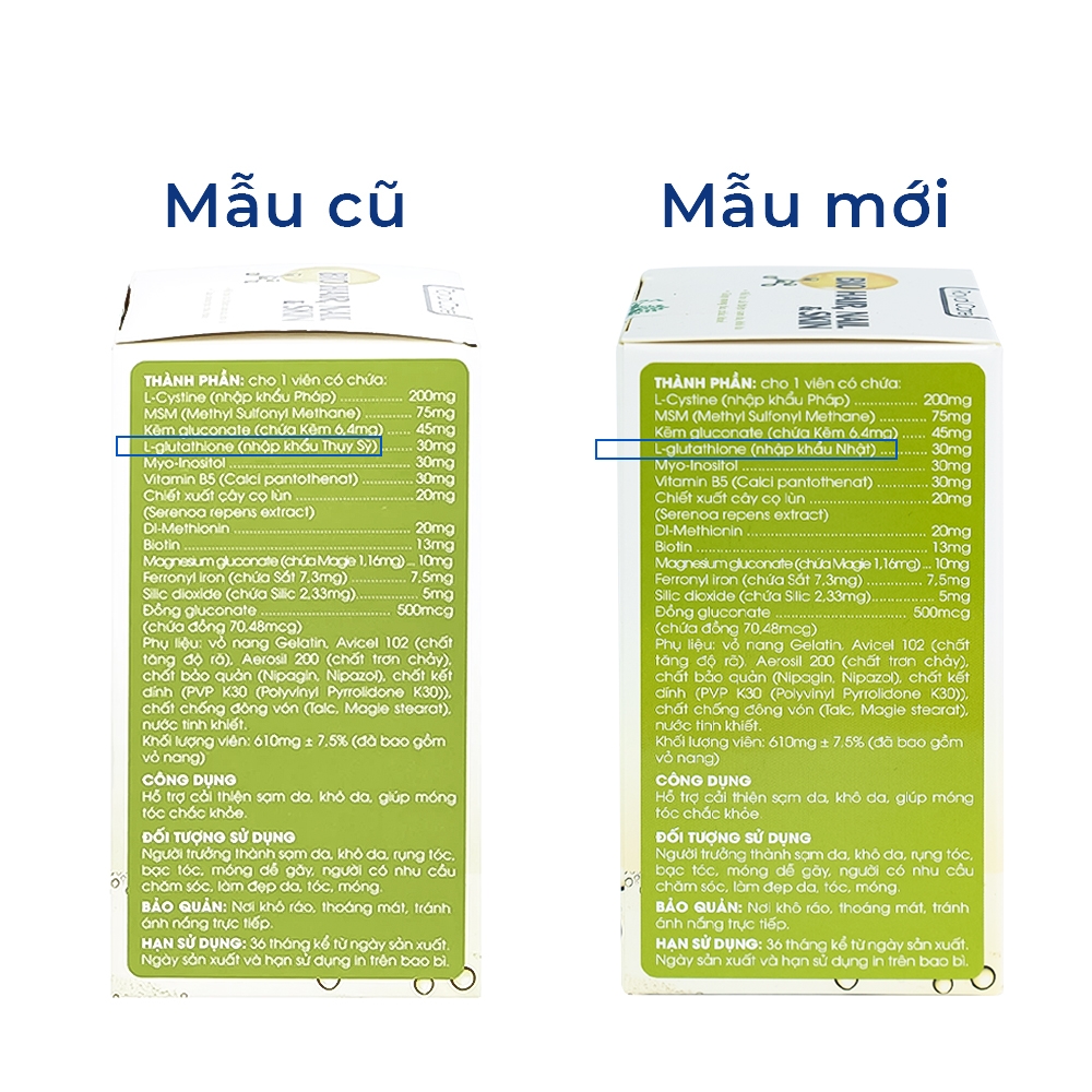 Hình ảnh Thực phẩm bảo vệ sức khỏe Royal Care Bio Hair, Nail & Skin