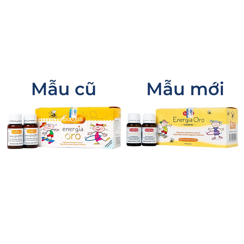 Hình ảnh Dung dịch Bouna Energia Oro hỗ trợ bồi bổ sức khỏe, giúp tăng cường thể lực (10 lọ x 10ml)