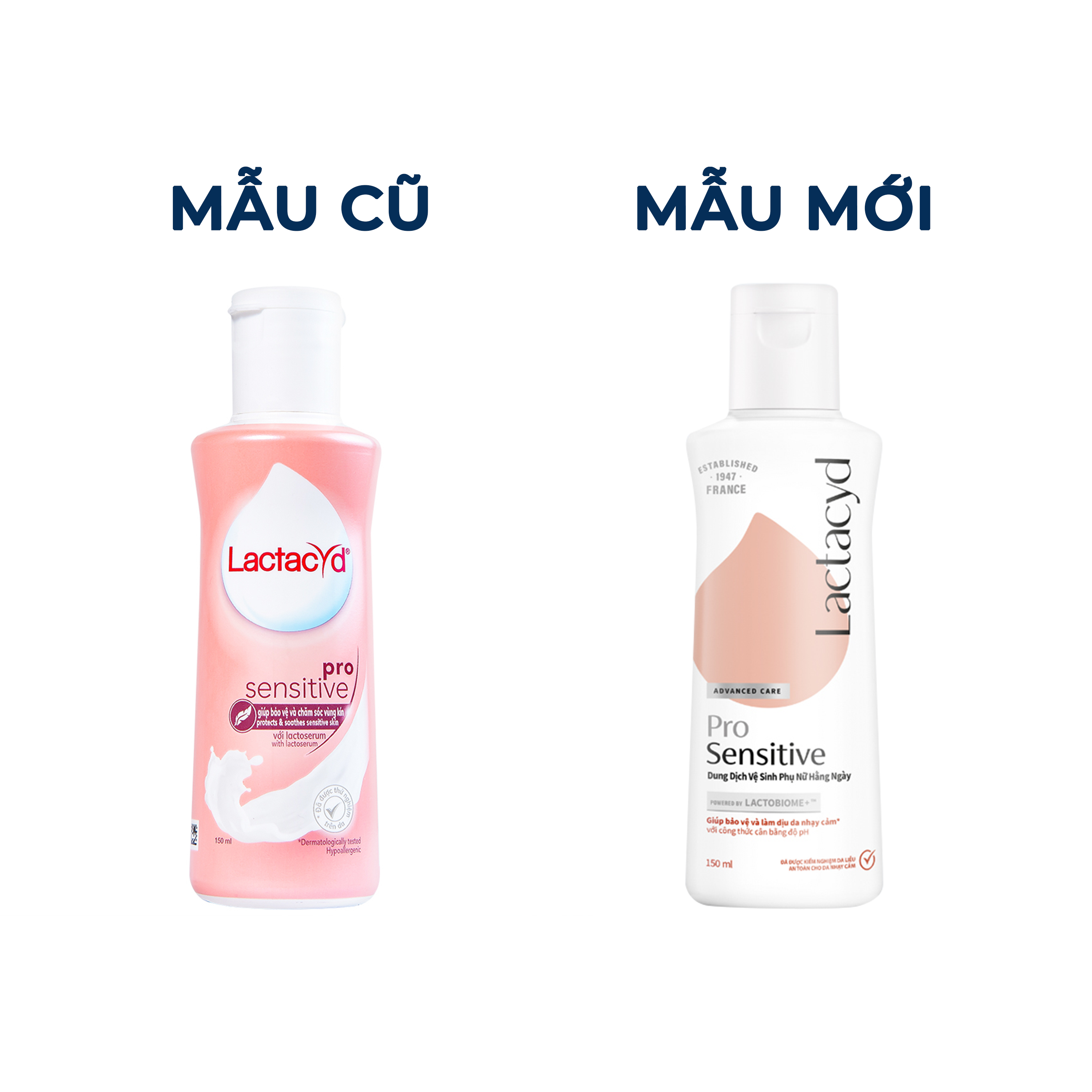Hình ảnh Dung dịch vệ sinh phụ nữ Lactacyd Pro Sensitive giảm ngứa, ngăn ngừa viêm nhiễm (150ml)