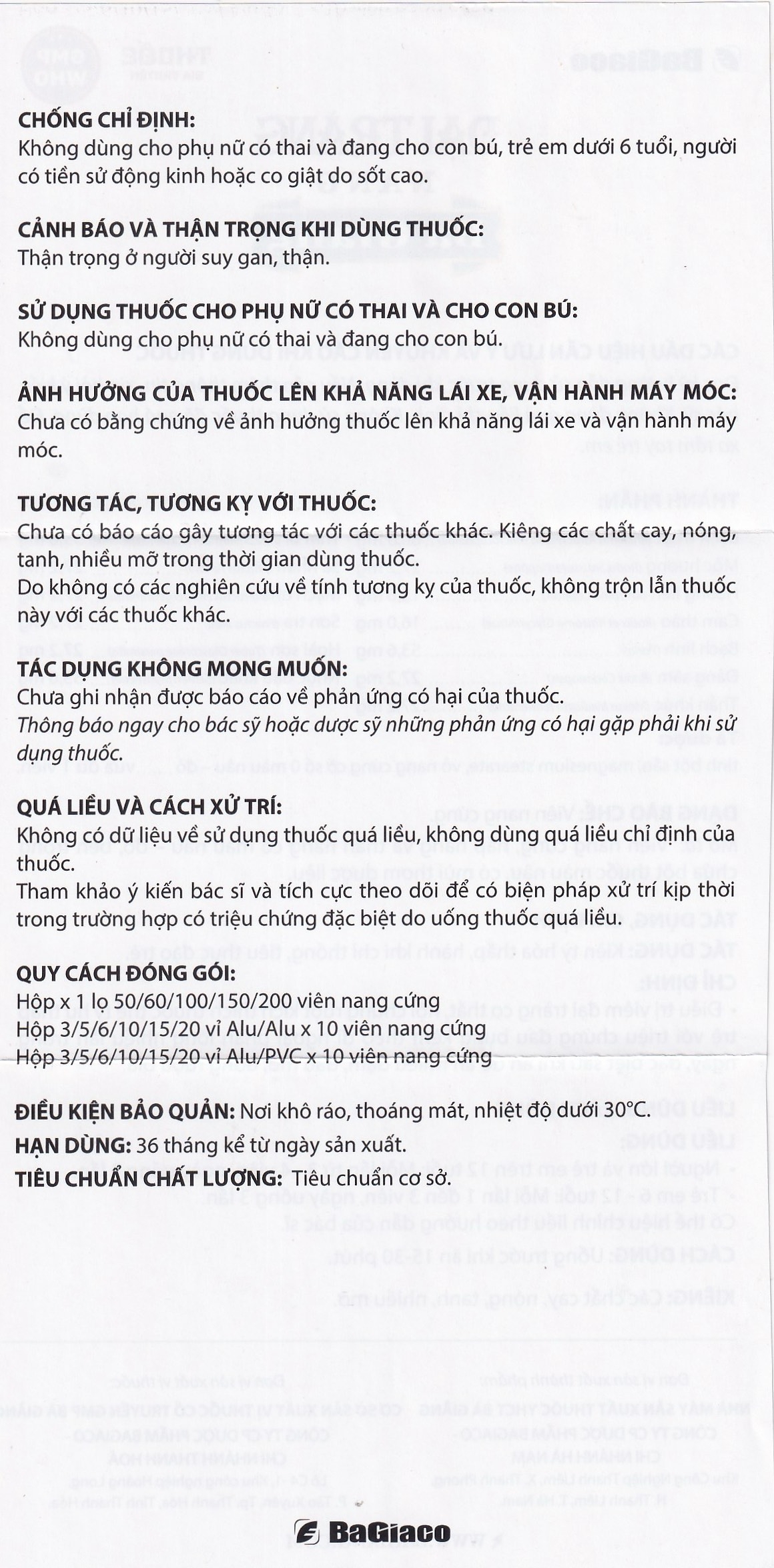 Hình ảnh Thuốc Đại tràng nang Bà Giằng điều trị viêm đại tràng co thắt, hội chứng ruột kích thích (5 vỉ x 10 viên)