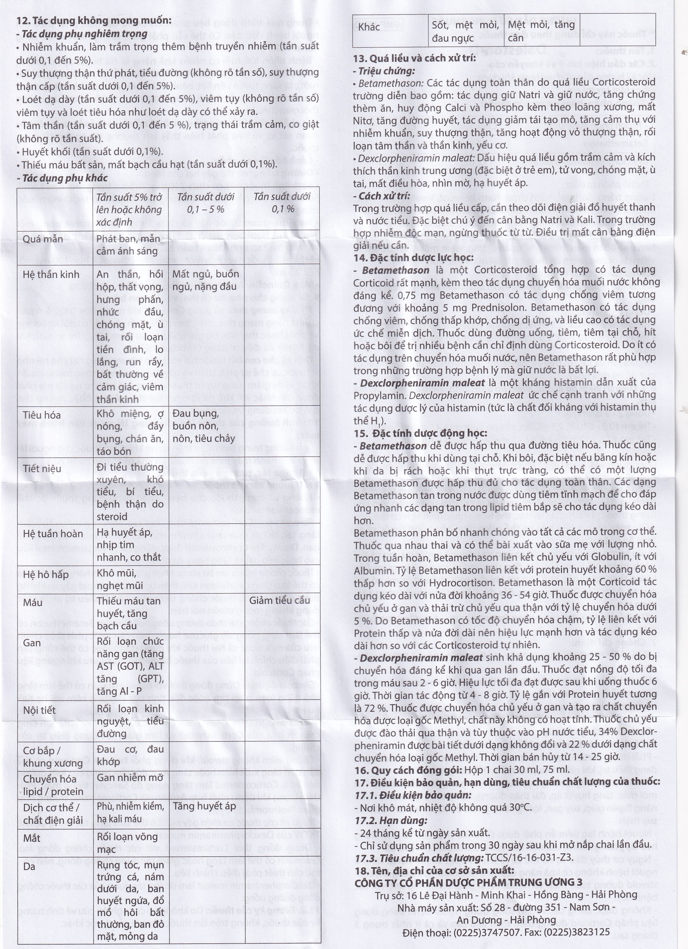 Hình ảnh Siro Daleston-D TW3 chống dị ứng, chống viêm (30ml)