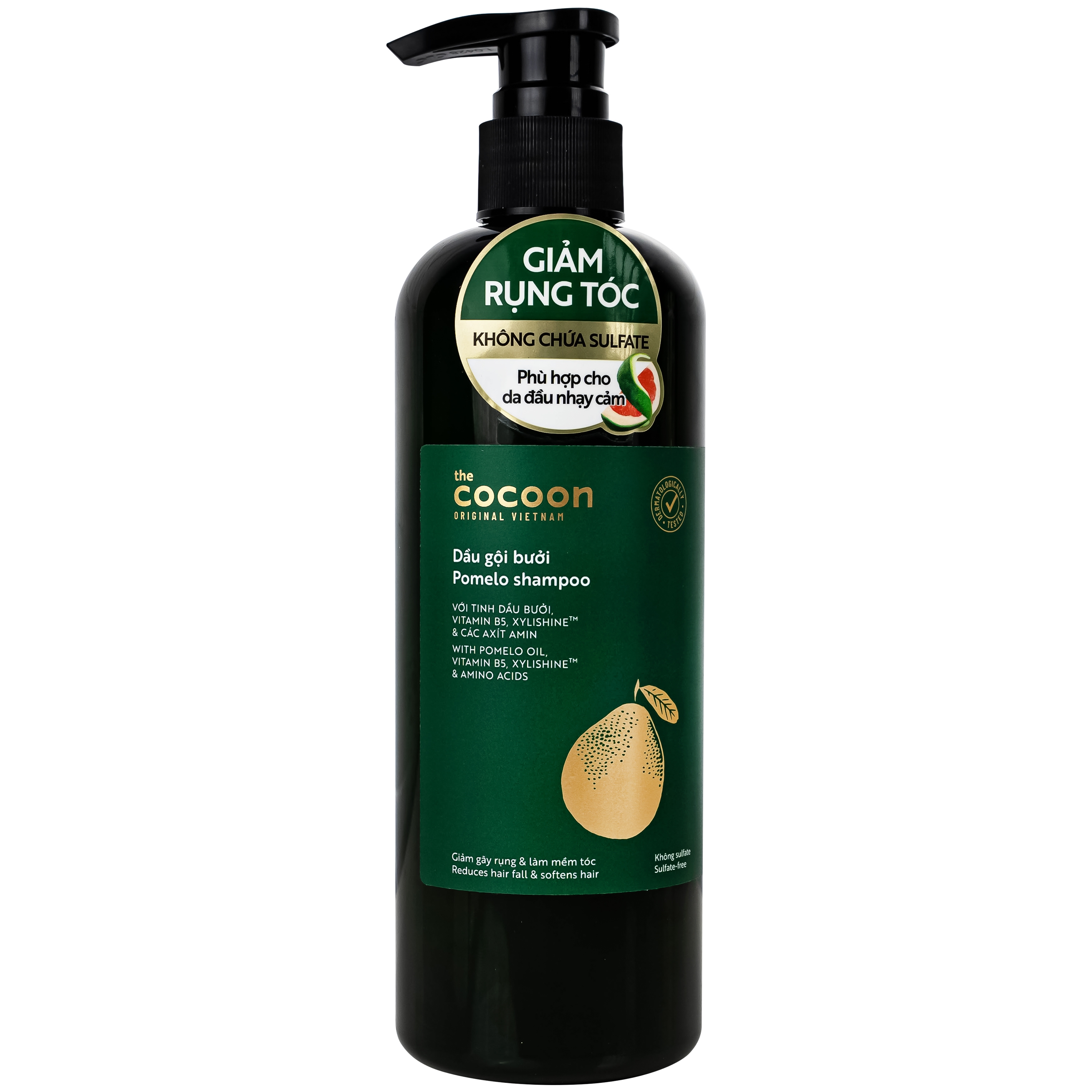 Hình ảnh Dầu gội bưởi không sulfate Cocoon 500ml