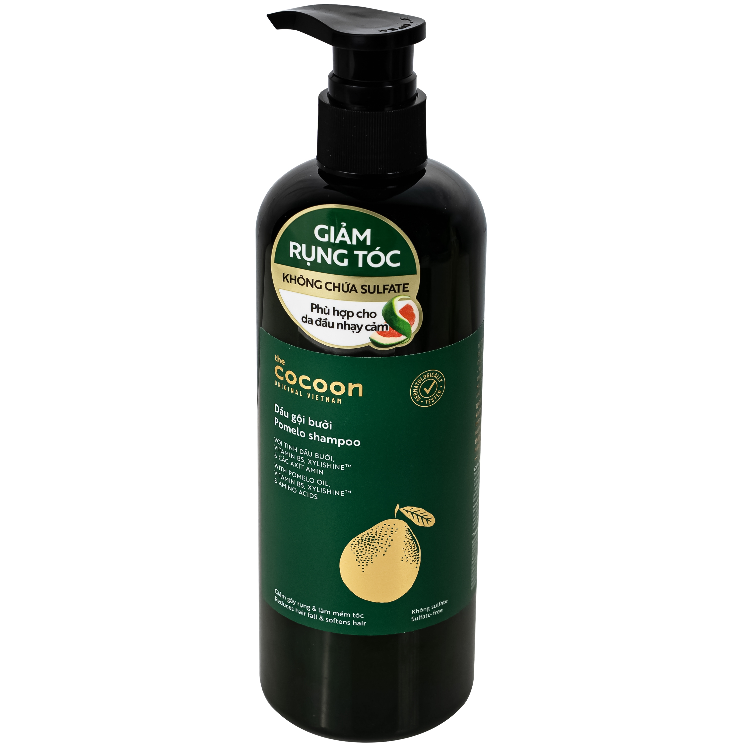 Hình ảnh Dầu gội bưởi không sulfate Cocoon 500ml