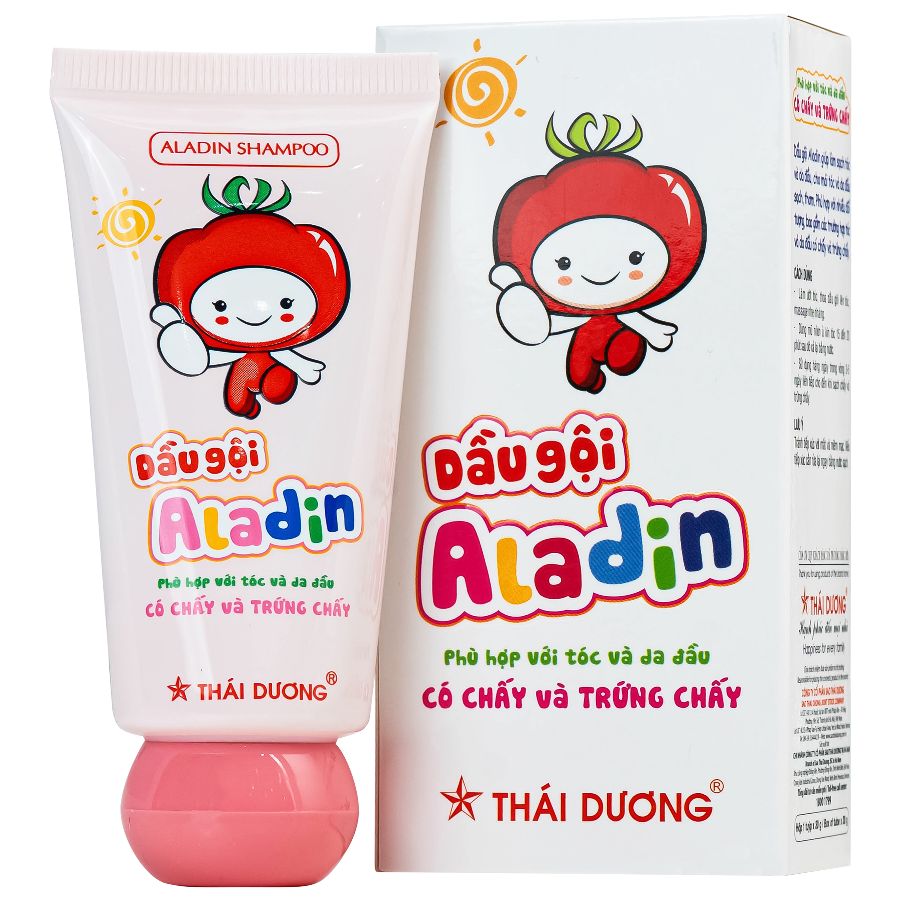 Hình ảnh Dầu gội sạch chấy Aladin Thái Dương 30g