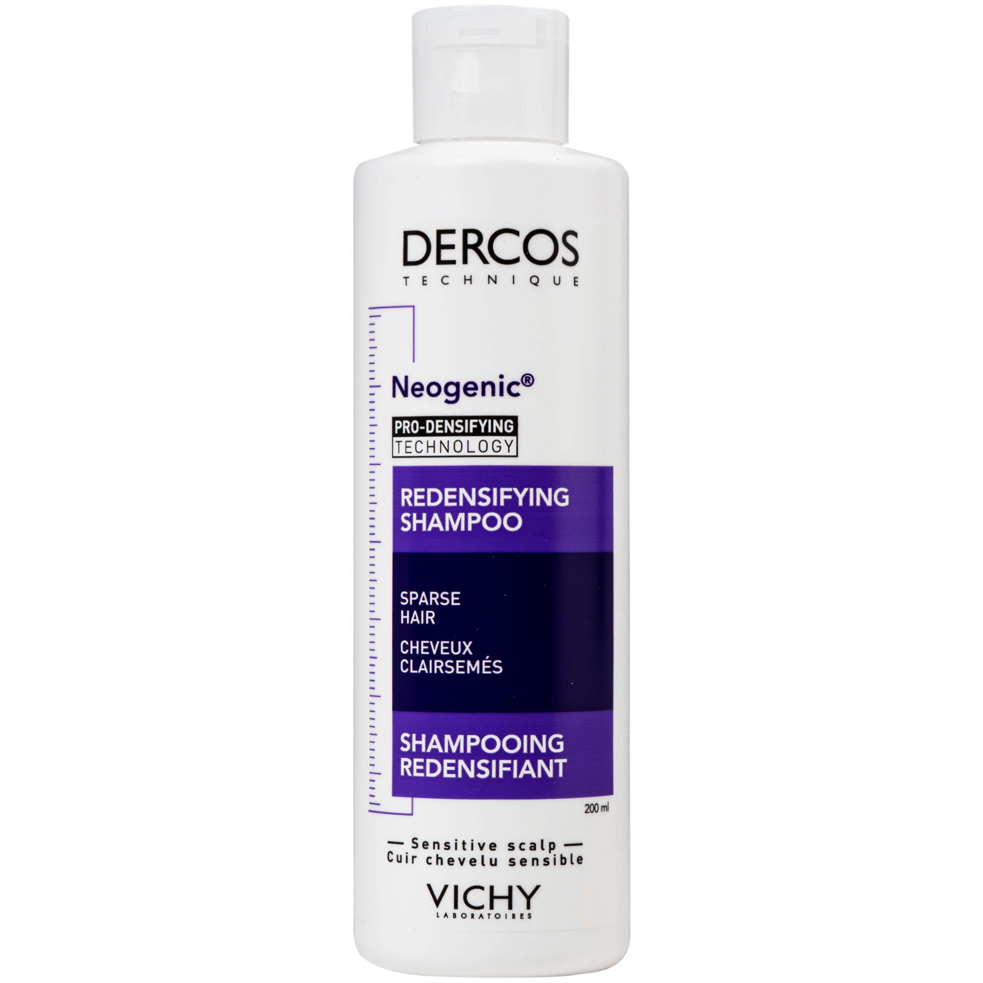Hình ảnh Dầu gội làm dày tóc, kích thích mọc tóc Vichy Dercos Neogenic Redensifying Shampoo 200ml