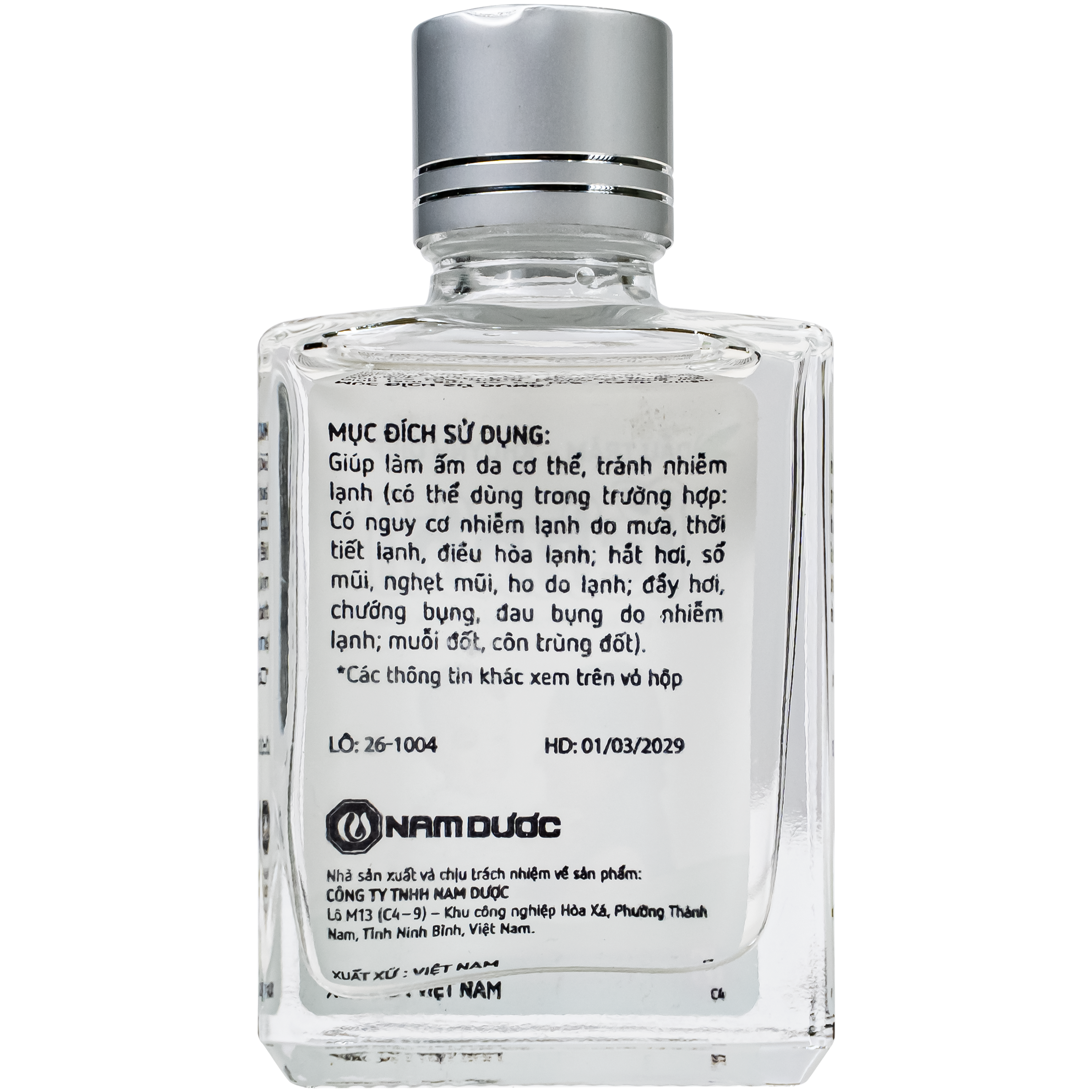 Hình ảnh Dầu tràm khuynh diệp Ích nhi giúp giữ ấm cơ thể, phòng cảm lạnh (30ml)