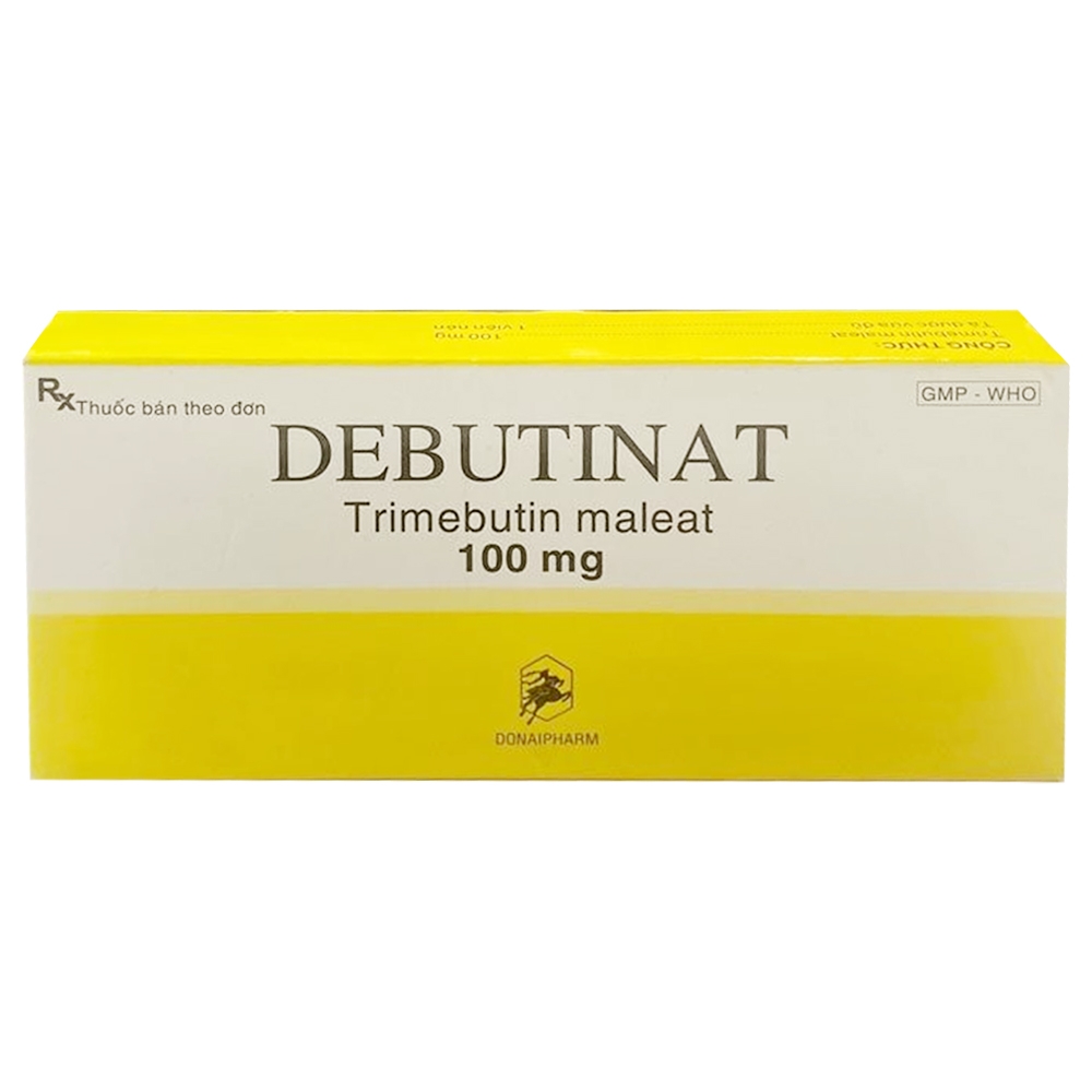 Hình ảnh Thuốc Debutinat 100mg Donaipharm điều trị rối loạn tiêu hóa (2 vỉ x 10 viên)