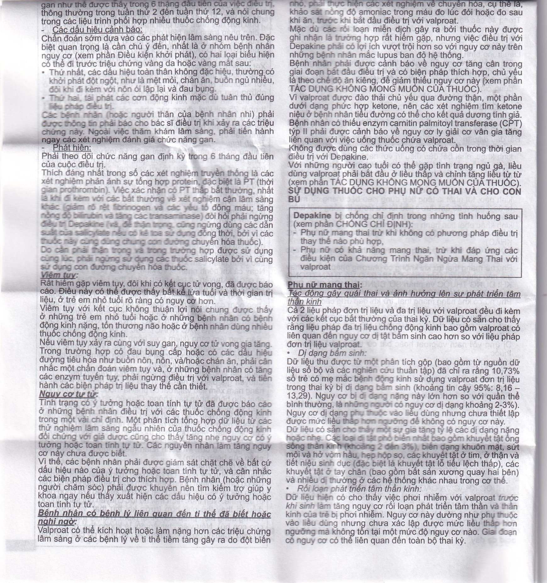 Hình ảnh Thuốc Depakine 200mg Sanofi điều trị động kinh (40 viên)