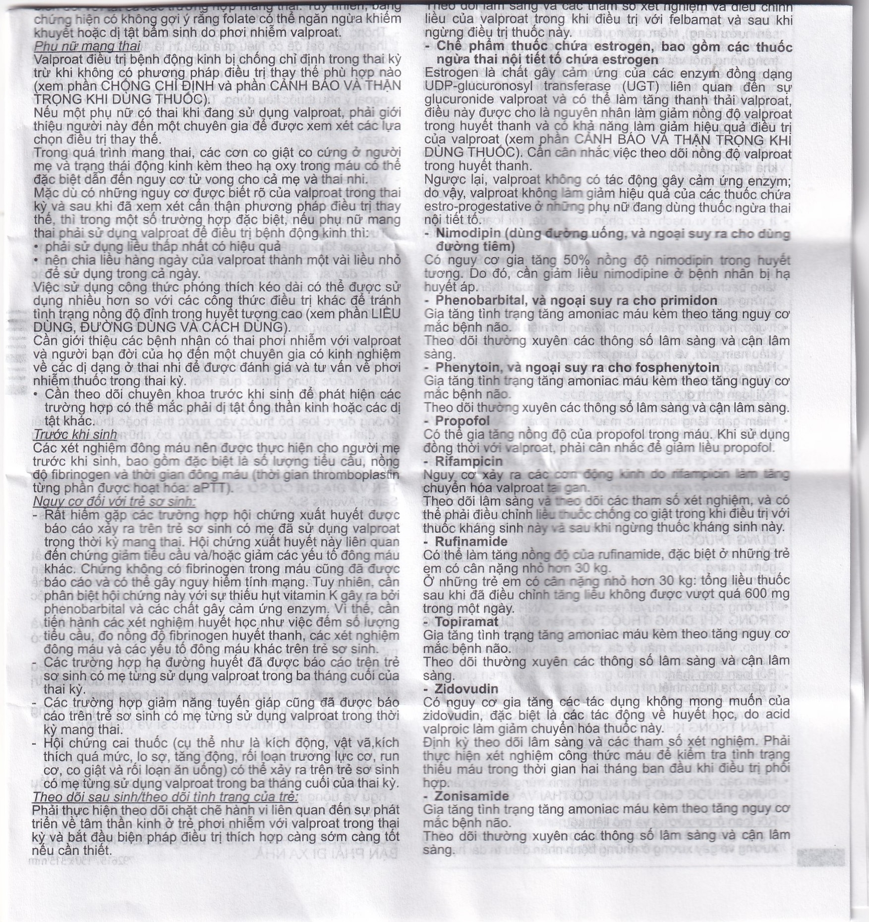 Hình ảnh Thuốc Depakine 200mg Sanofi điều trị động kinh (40 viên)