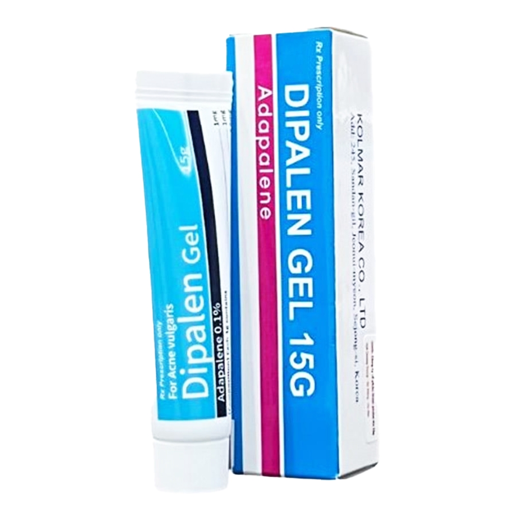 Hình ảnh Gel bôi da Dipalen 0,1% Kolmar điều trị mụn (15g)
