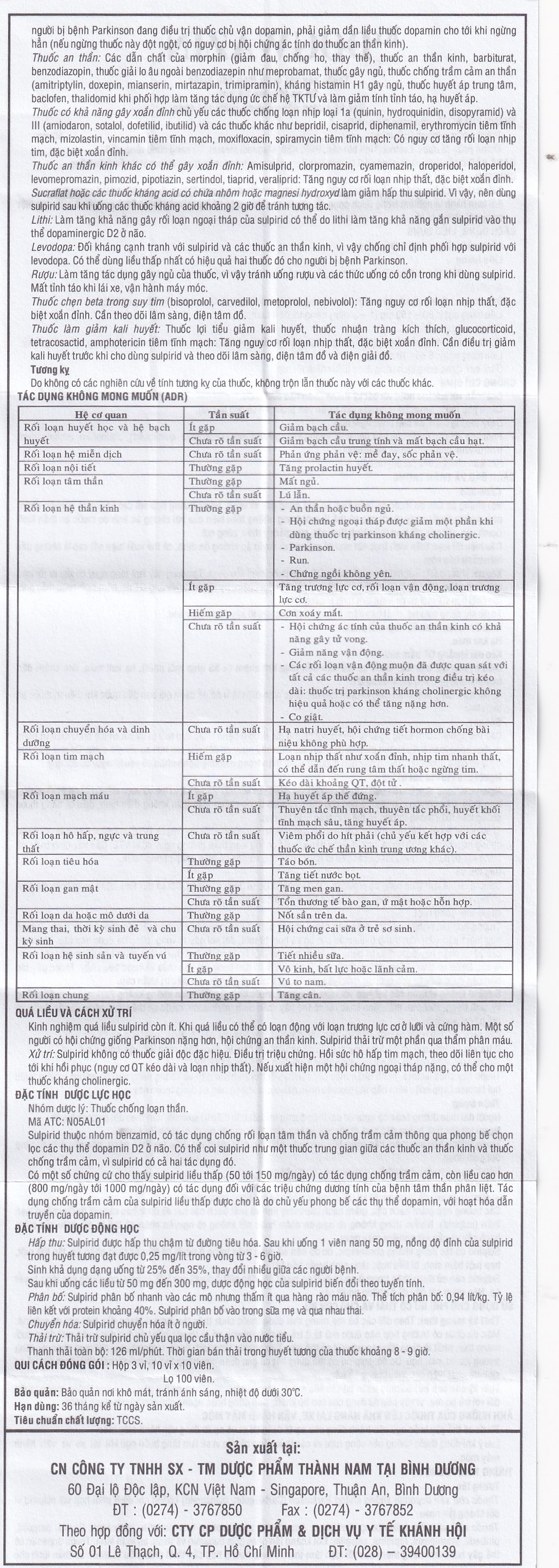 Hình ảnh Thuốc Dogwazin Thành Nam điều trị các triệu chứng lo âu, rối loạn hành vi nặng (3 vỉ x 10 viên)