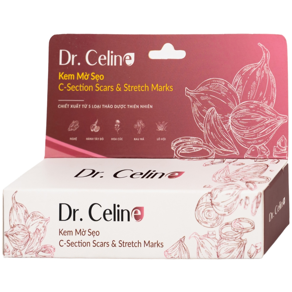 Hình ảnh Kem mờ sẹo C-Section Scars & Stretch Marks Dr. Celine (15g)